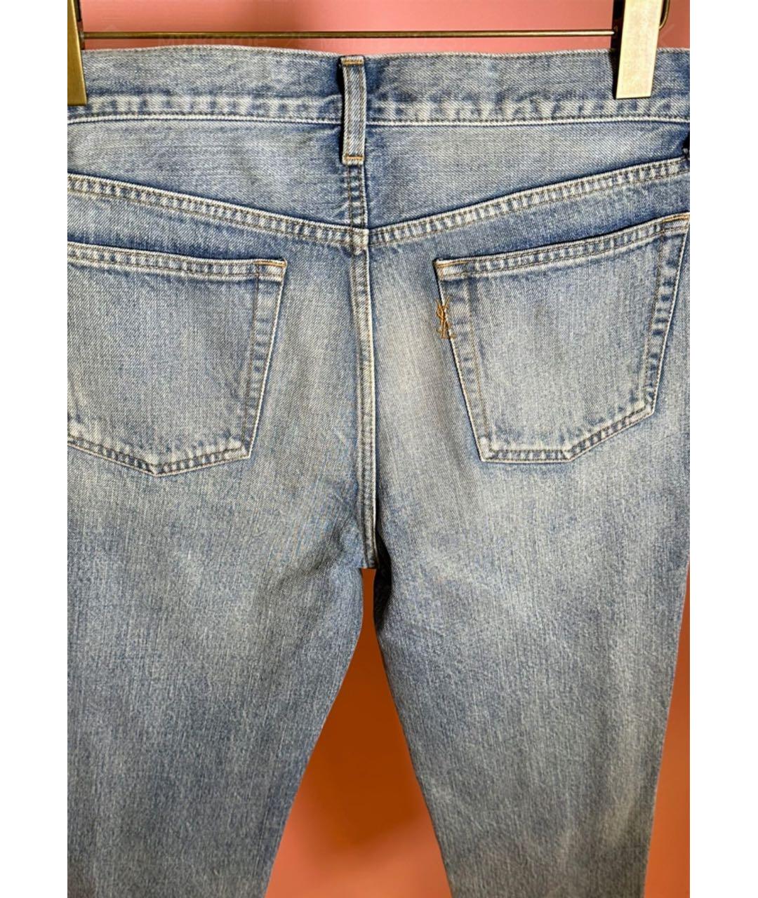 SAINT LAURENT Прямые джинсы, фото 2