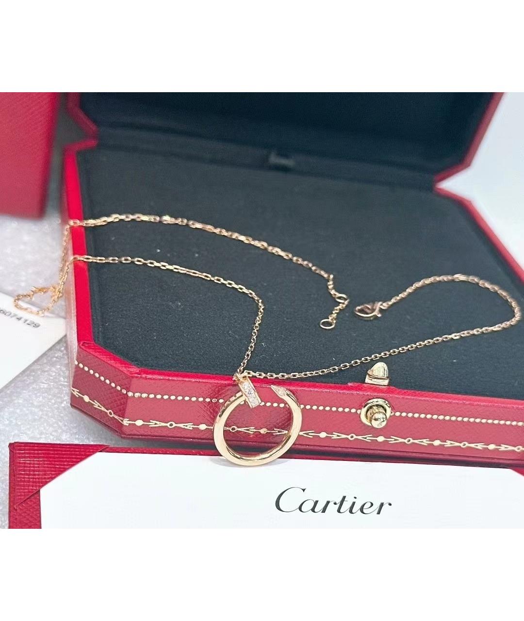 CARTIER Колье из розового золота, фото 4