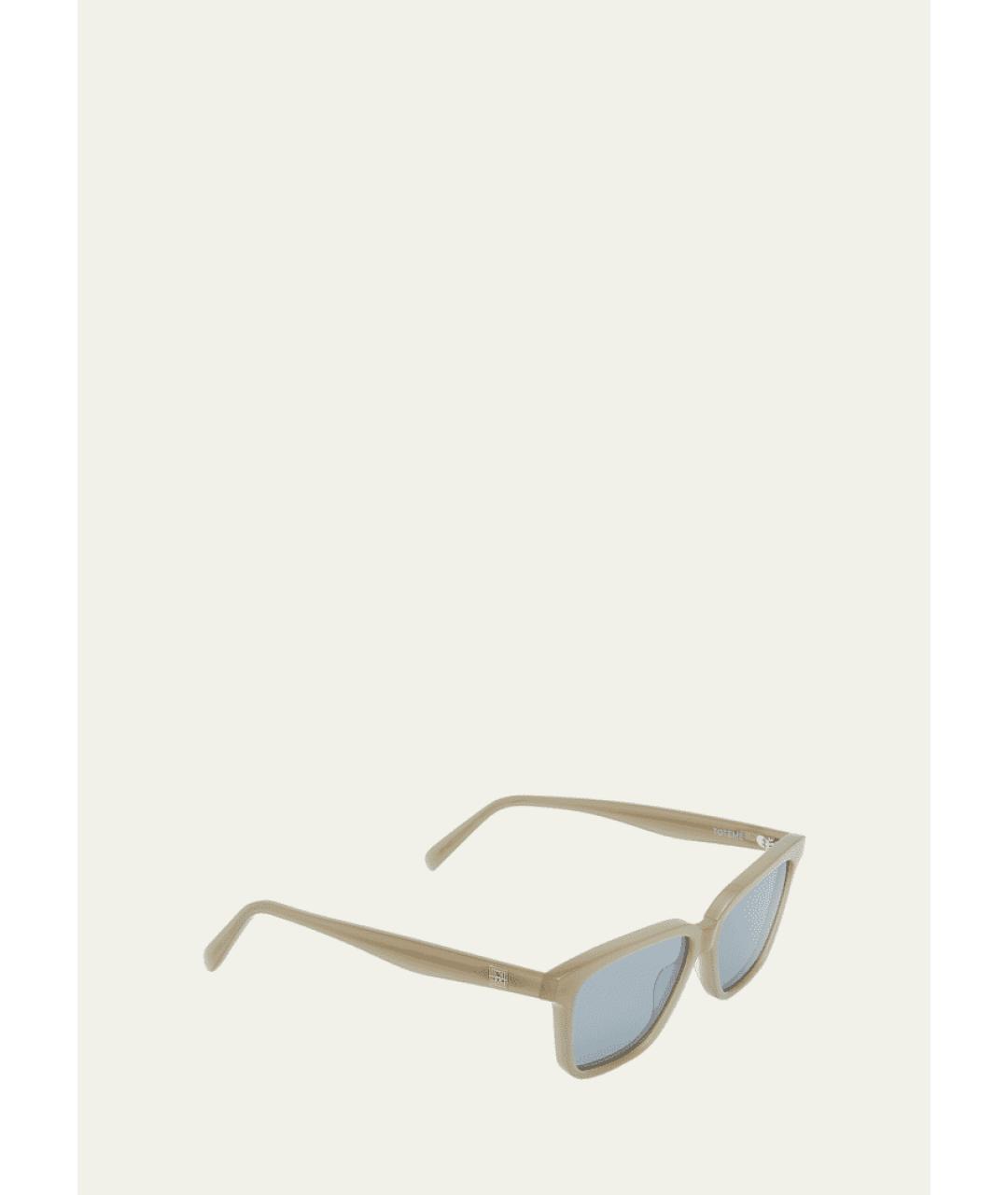 TOTEME Серые пластиковые солнцезащитные очки, фото 2