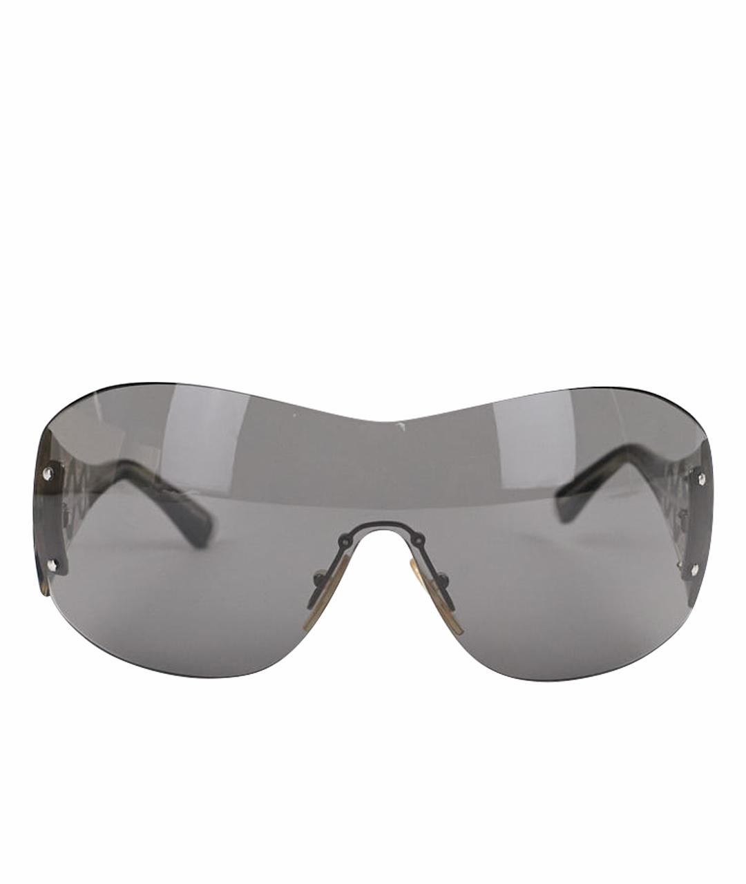 EMILIO PUCCI Черные пластиковые солнцезащитные очки, фото 1