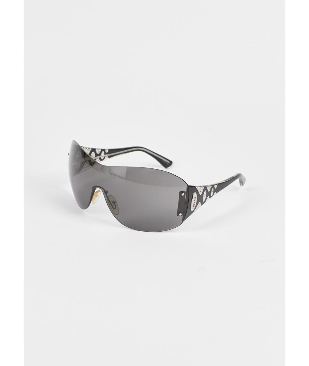 EMILIO PUCCI Черные пластиковые солнцезащитные очки, фото 2