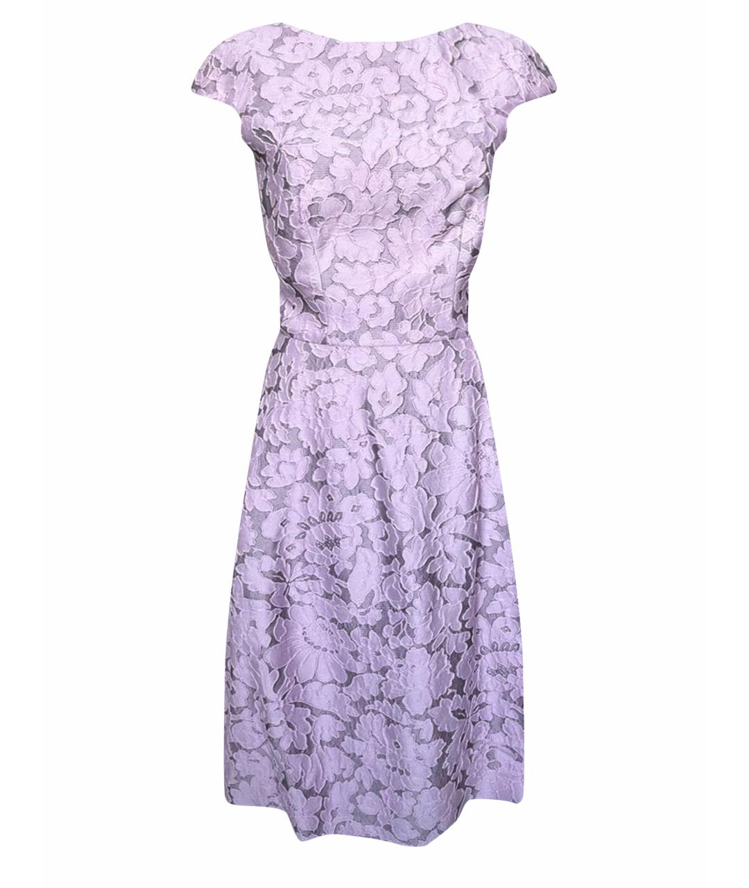 CAROLINA HERRERA Салатовыое полиамидовое коктейльное платье, фото 1