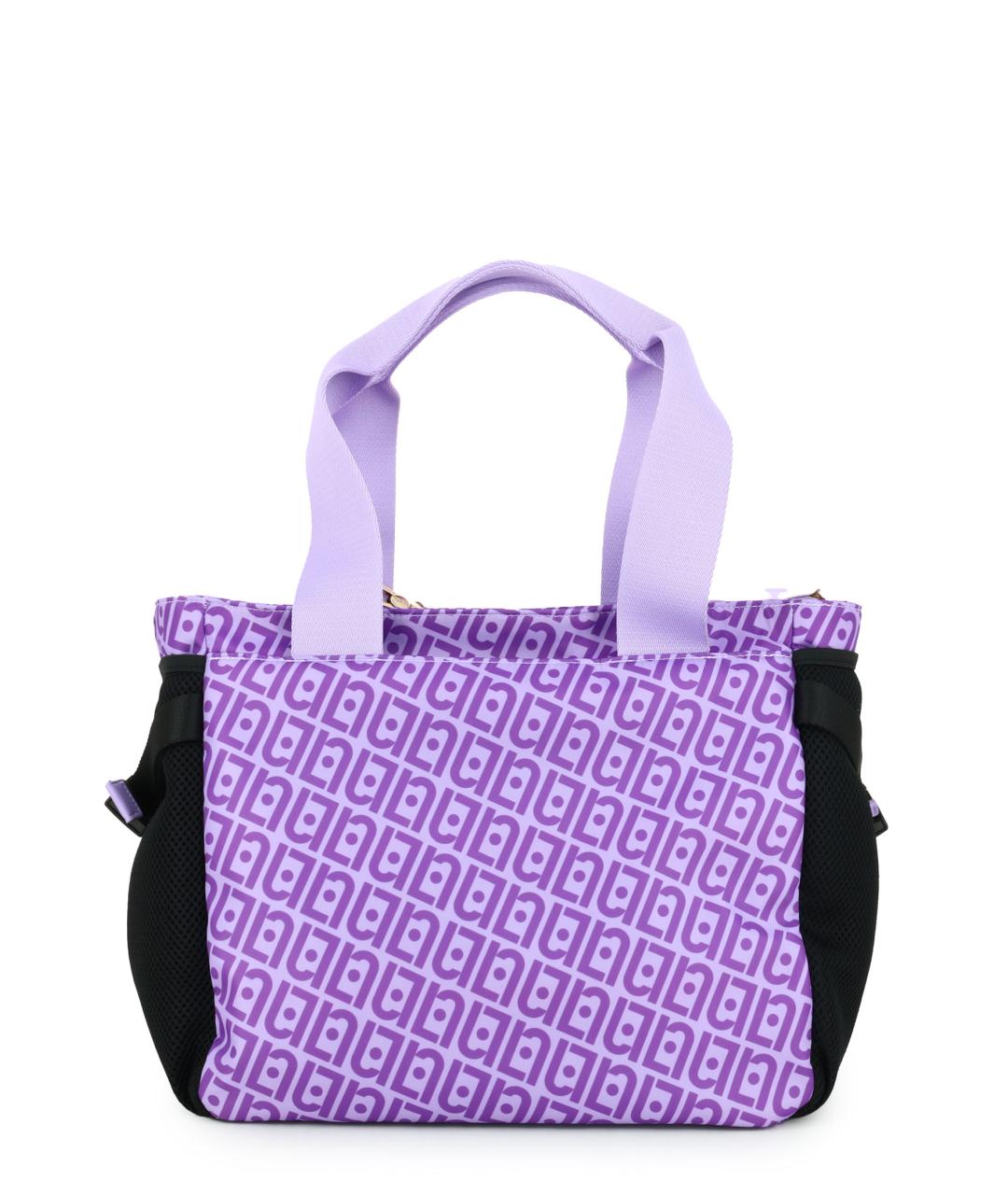 LIU JO Фиолетовая синтетическая дорожная/спортивная сумка, фото 2
