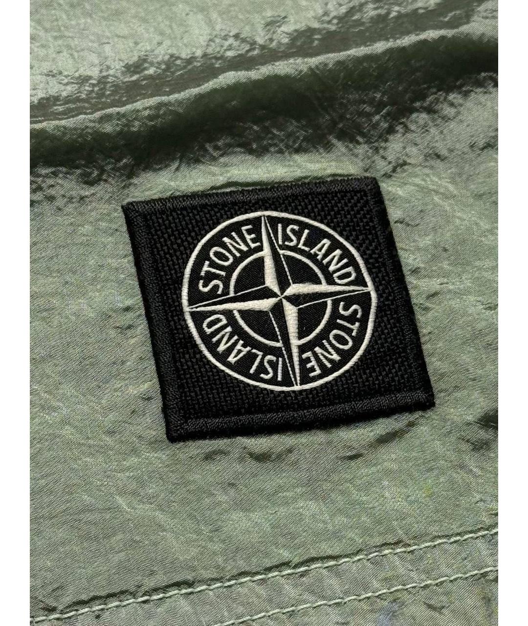 STONE ISLAND JUNIOR Хаки брюки и шорты, фото 5