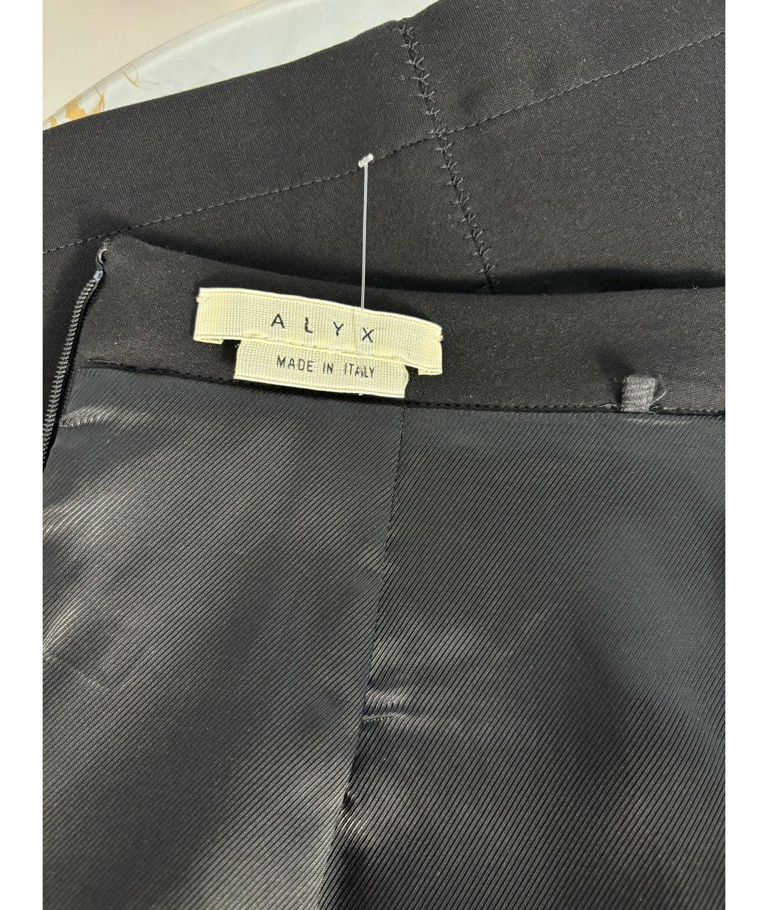 ALYX Черная юбка мини, фото 4