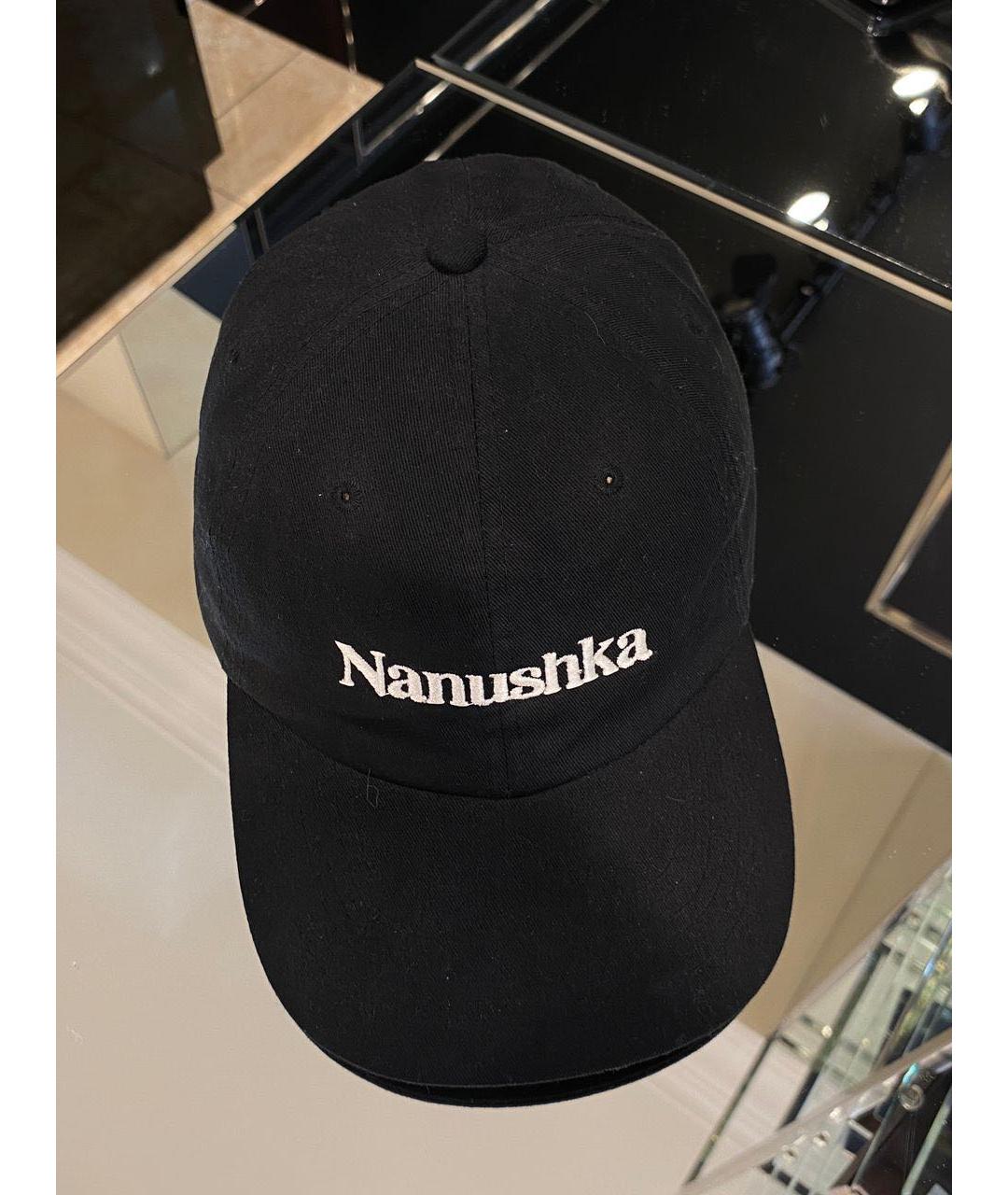 NANUSHKA Черная кепка, фото 2