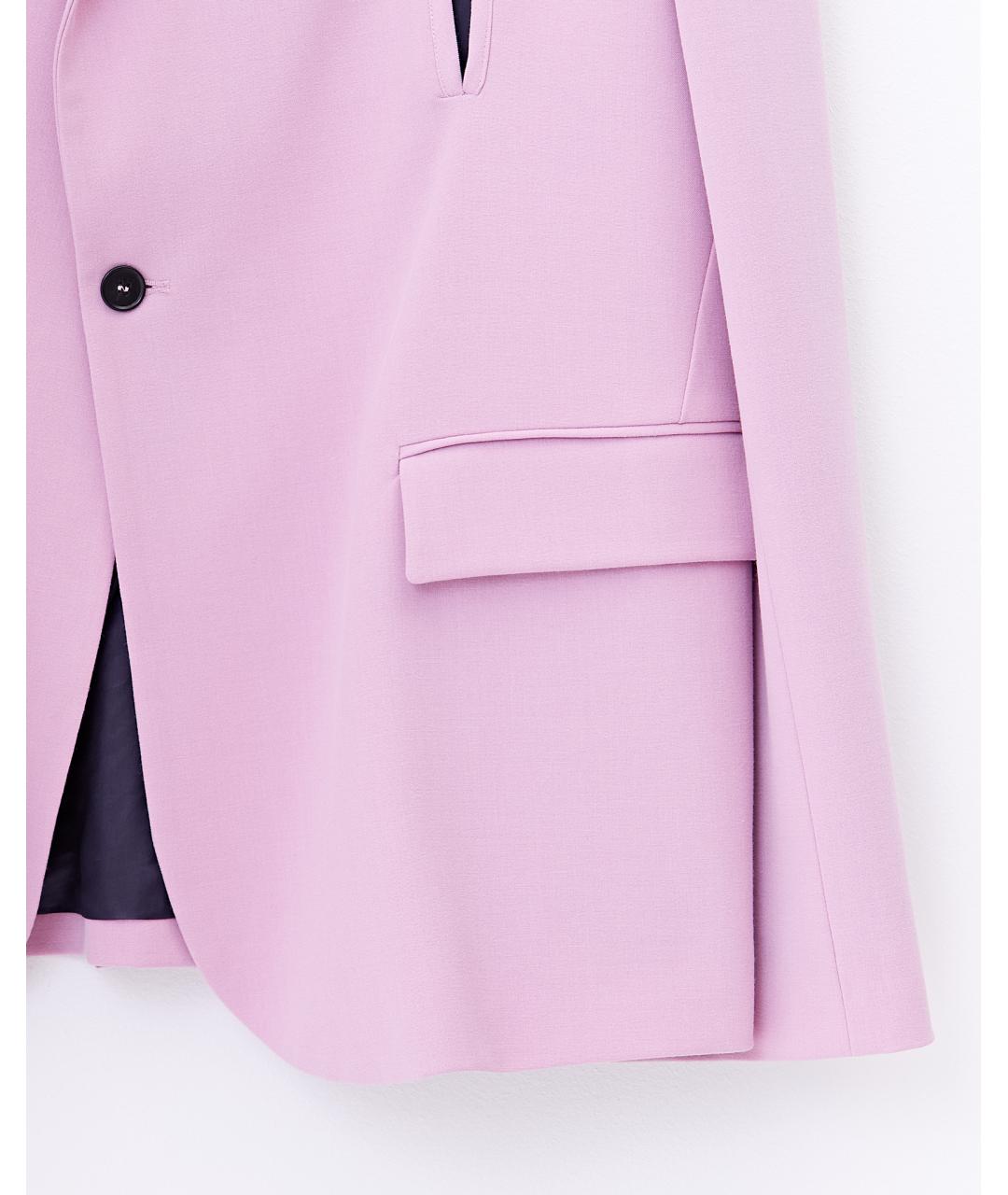 BOTTER Розовый шерстяной пиджак, фото 4
