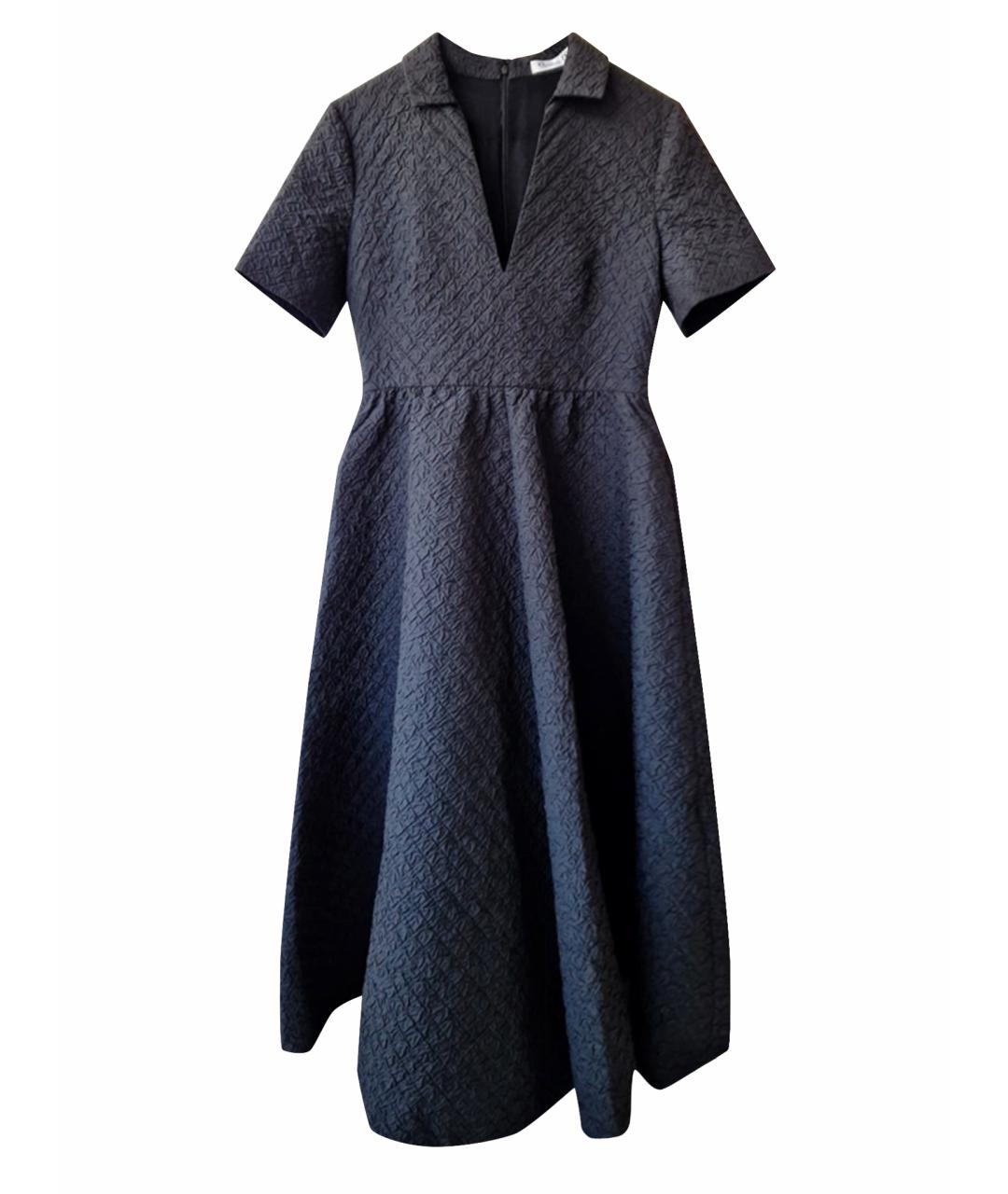 CHRISTIAN DIOR PRE-OWNED Черное полиэстеровое платье, фото 1