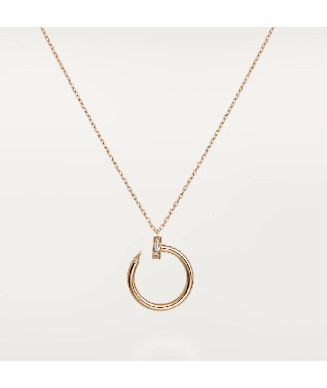 CARTIER Золотое колье из розового золота, фото 6