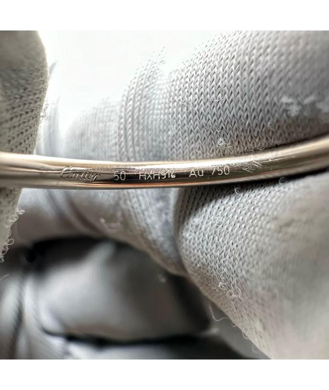CARTIER Серебряное кольцо из белого золота, фото 6