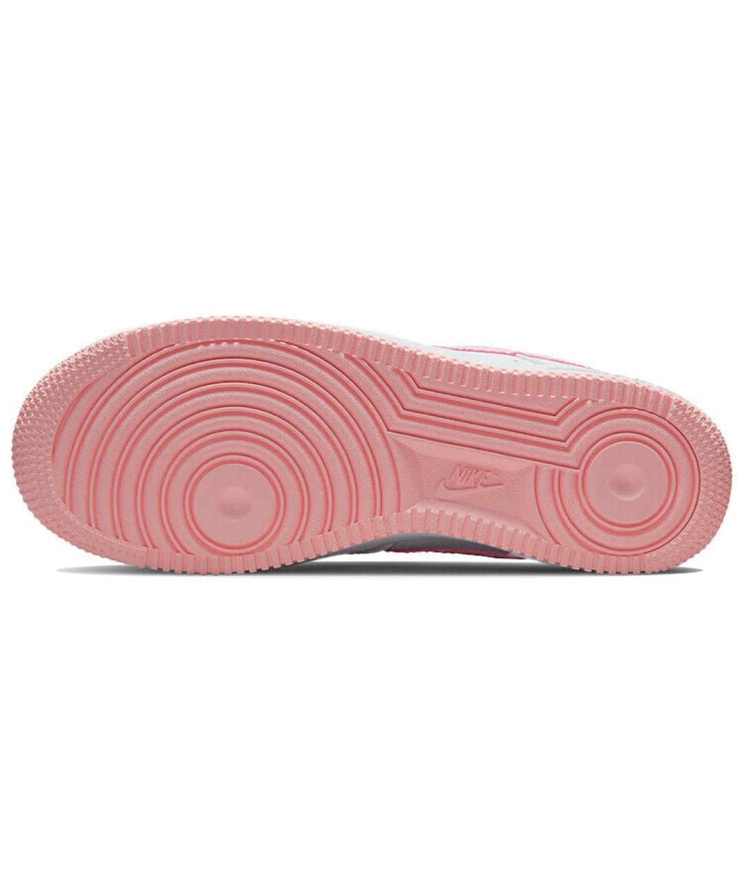 NIKE Белые кроссовки из искусственной кожи, фото 5