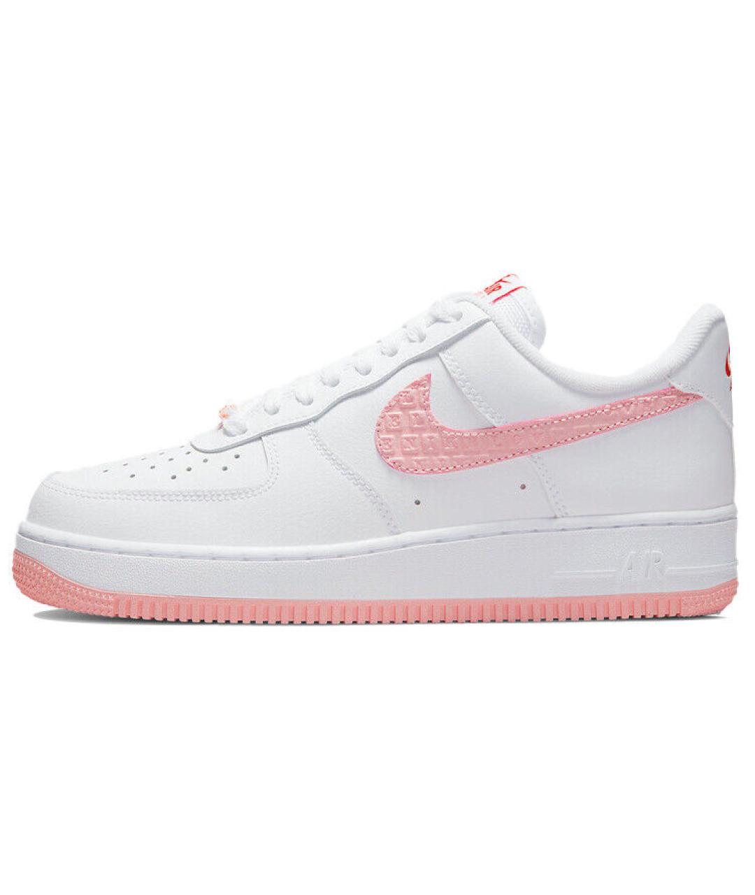 NIKE Белые кроссовки из искусственной кожи, фото 7