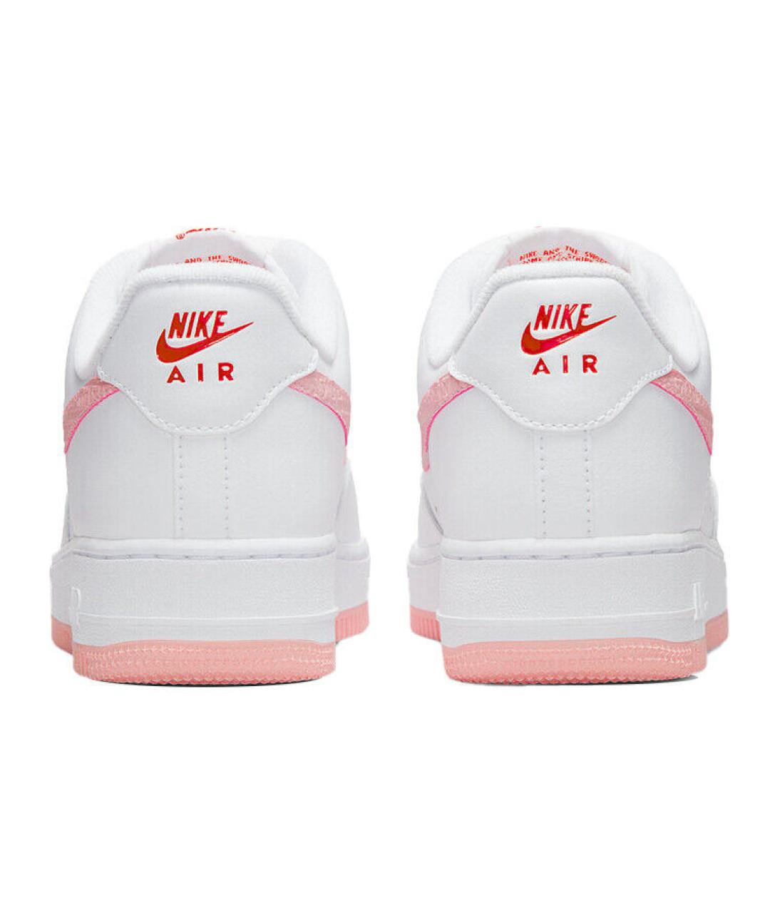 NIKE Белые кроссовки из искусственной кожи, фото 4