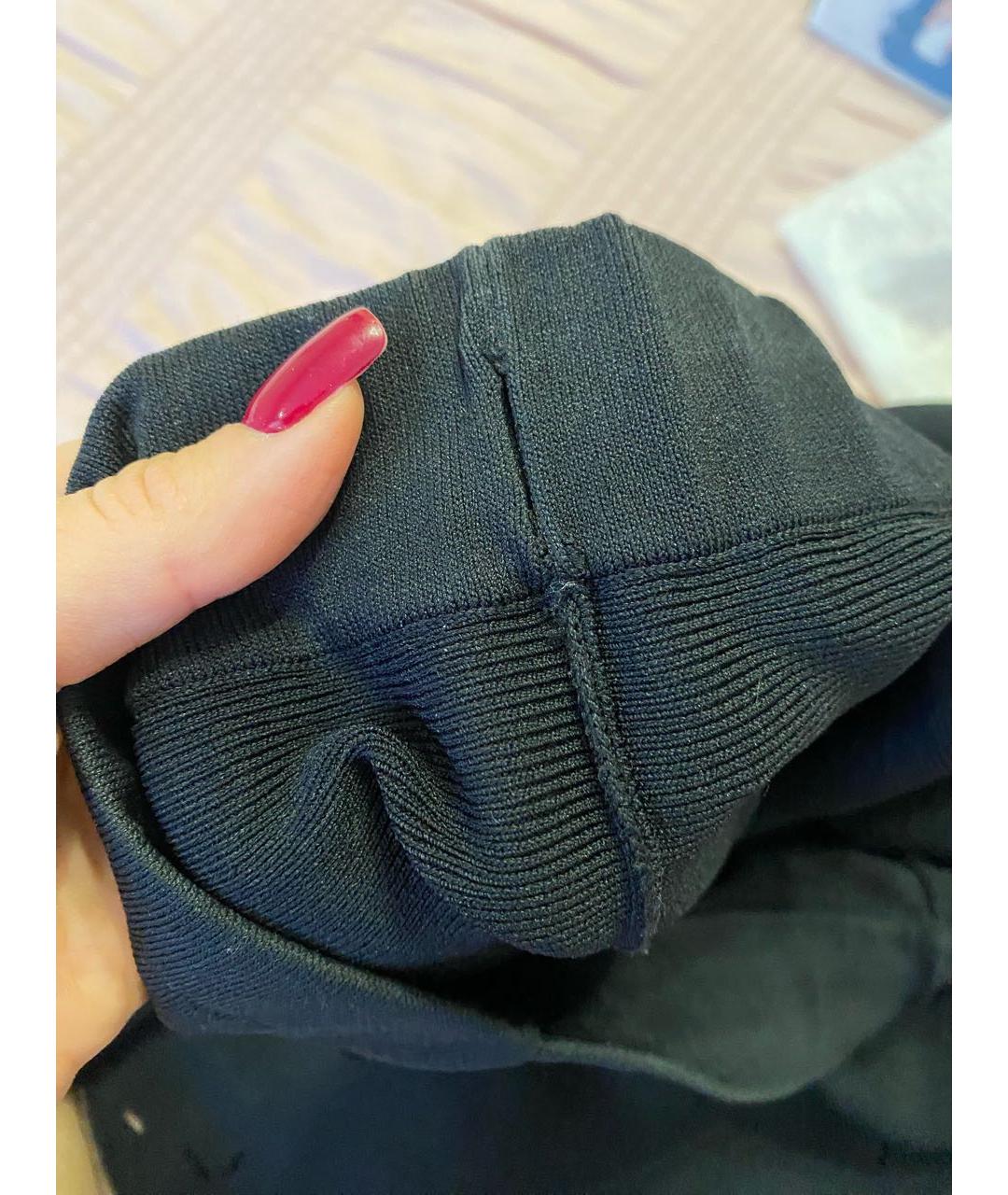 SANDRO Черная вискозная юбка макси, фото 6