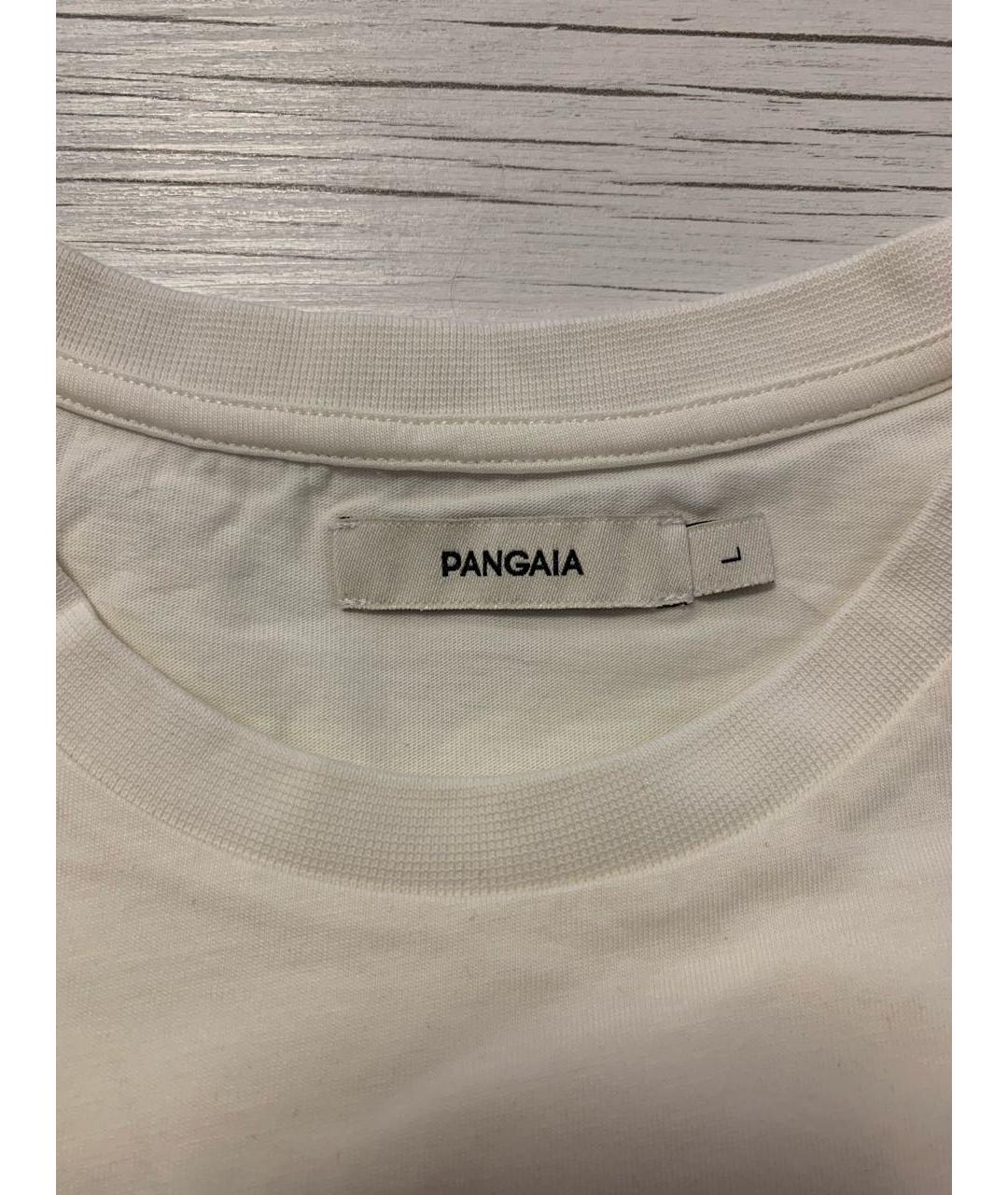 THE PANGAIA Белая хлопковая футболка, фото 3