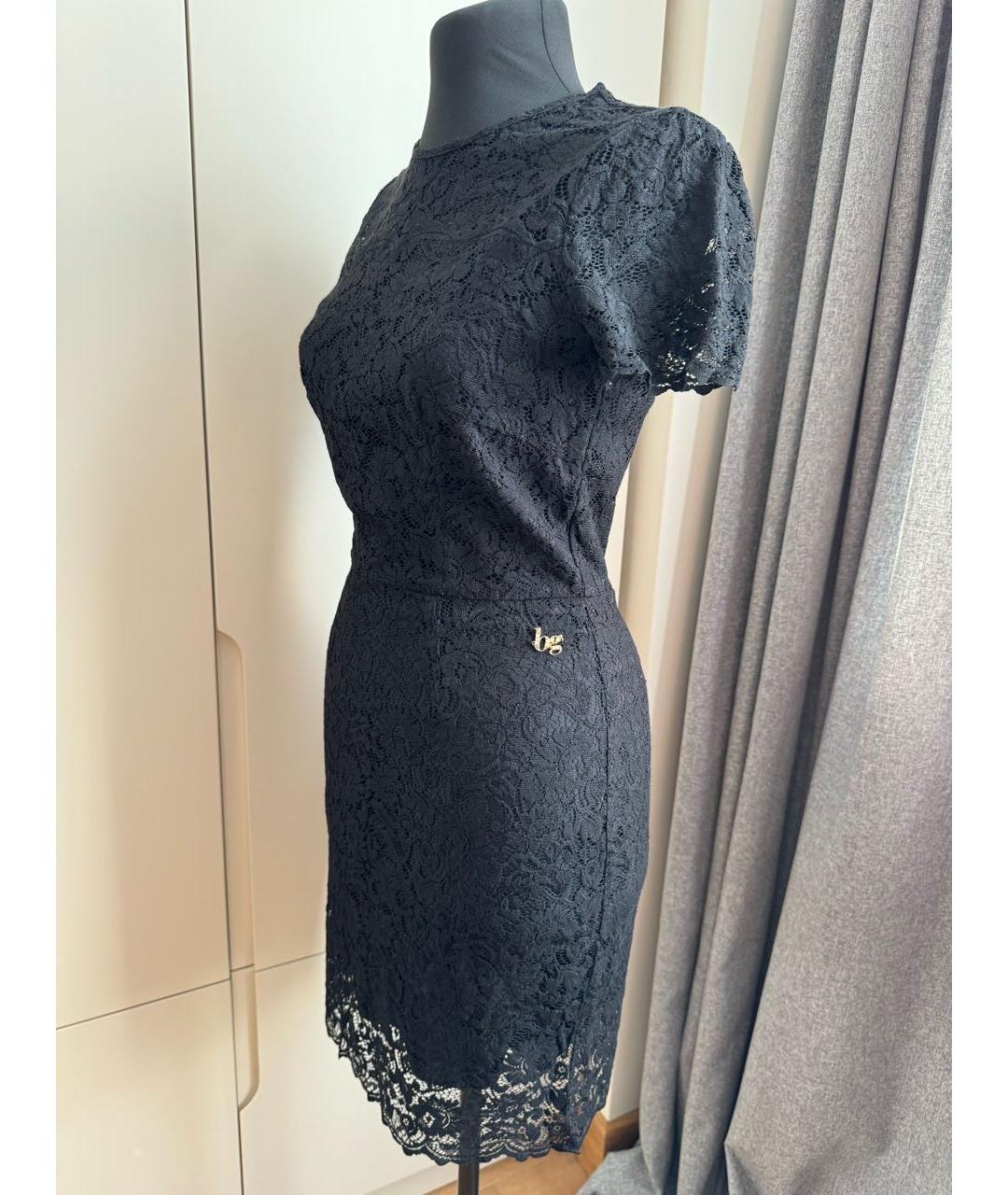 BLUGIRL Черное вискозное коктейльное платье, фото 4