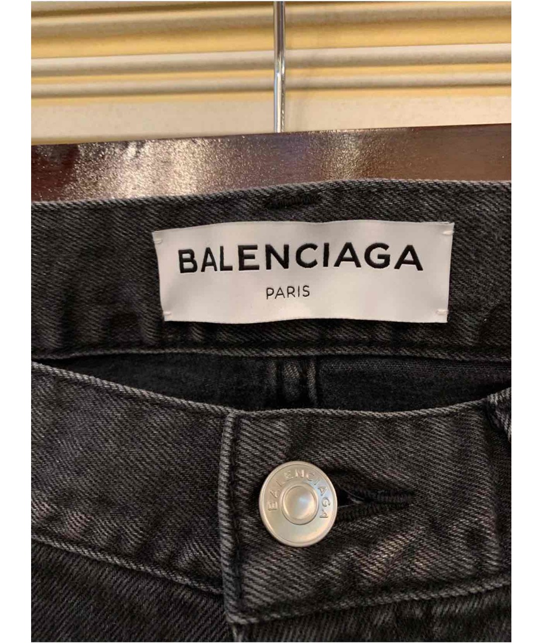 BALENCIAGA Серые прямые джинсы, фото 2