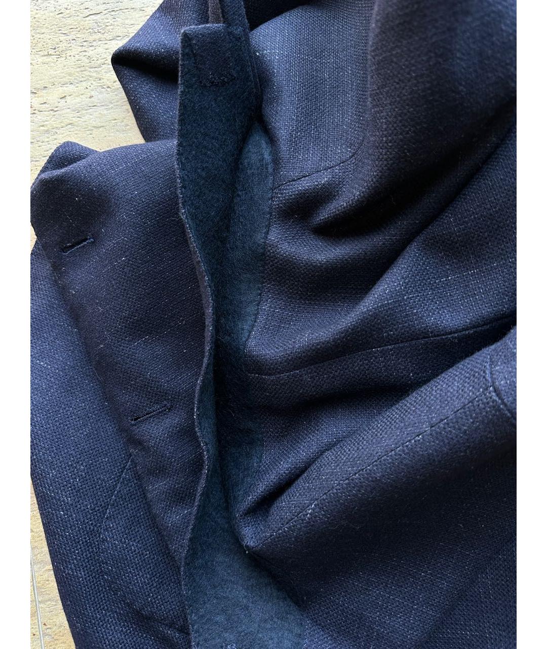 KITON Темно-синий кашемировый пиджак, фото 5
