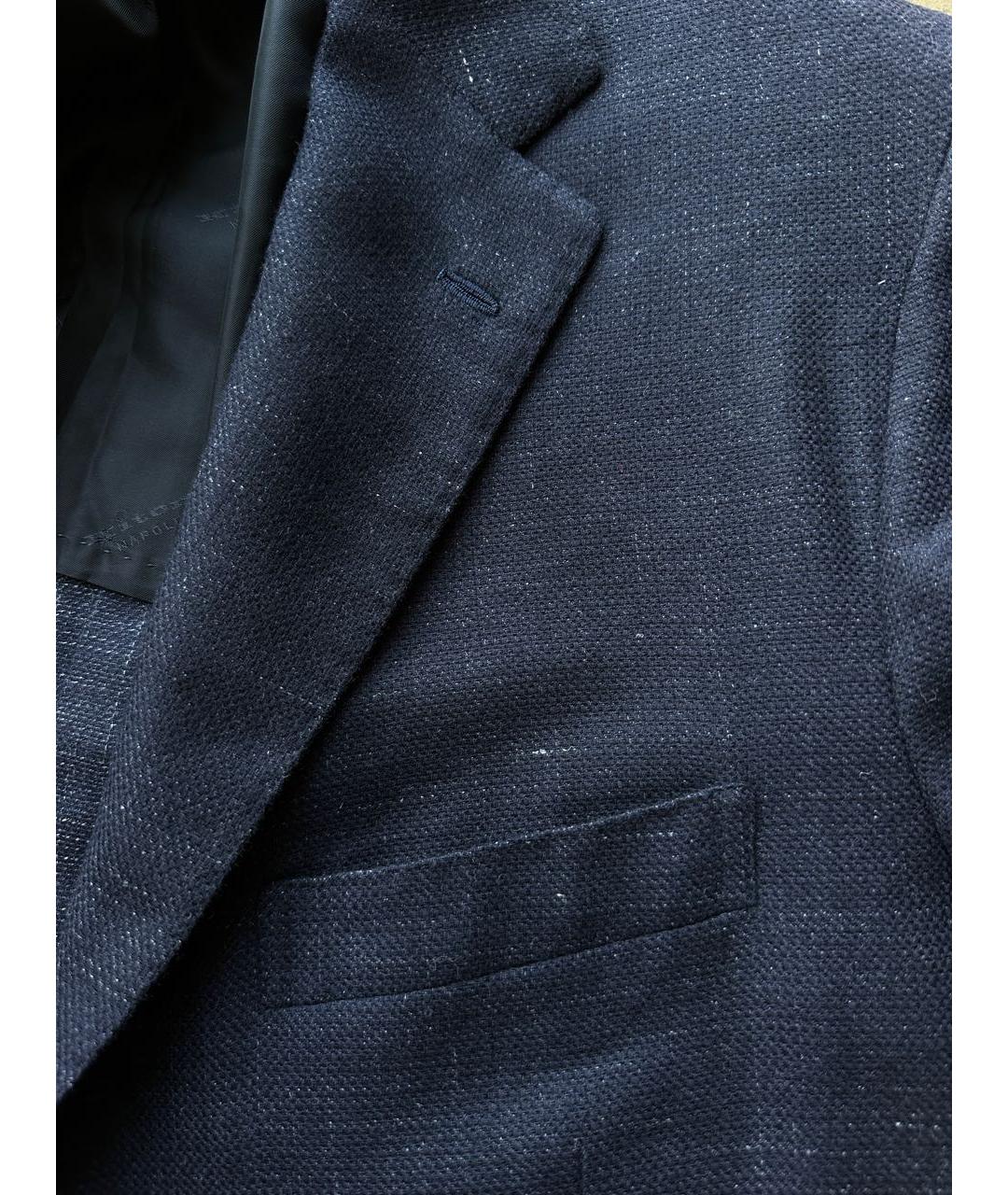 KITON Темно-синий кашемировый пиджак, фото 6