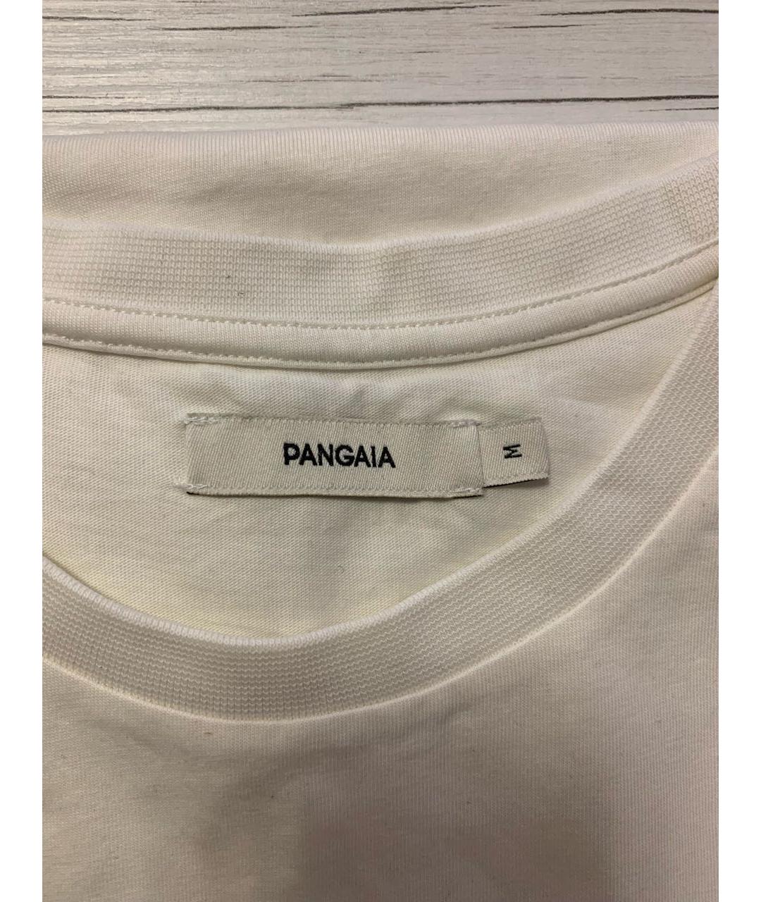 THE PANGAIA Белая хлопковая футболка, фото 3