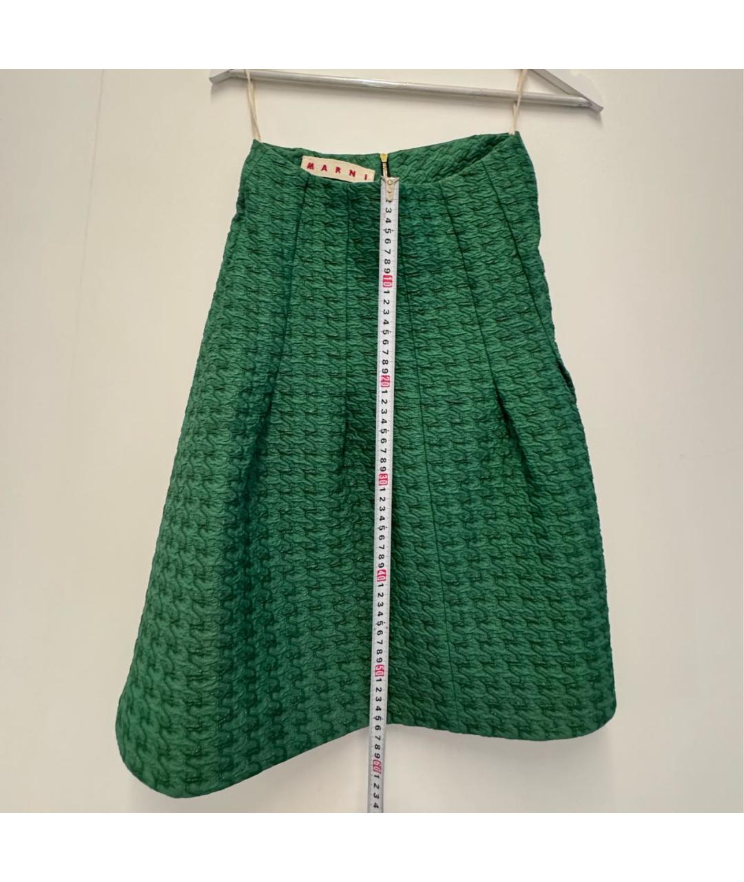 MARNI Зеленый костюм с юбками, фото 6