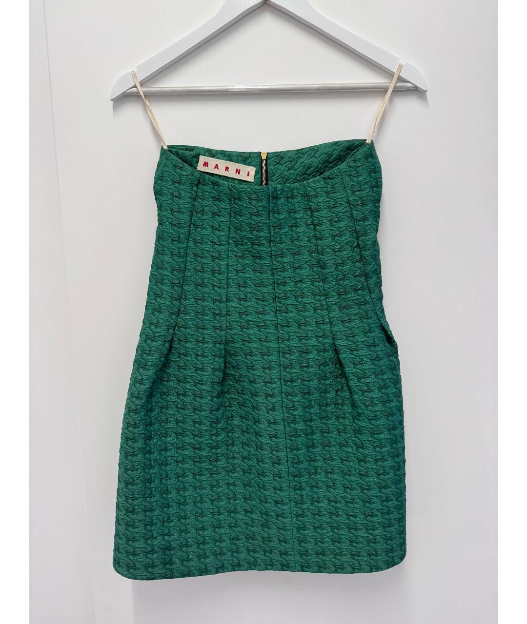MARNI Зеленый костюм с юбками, фото 9