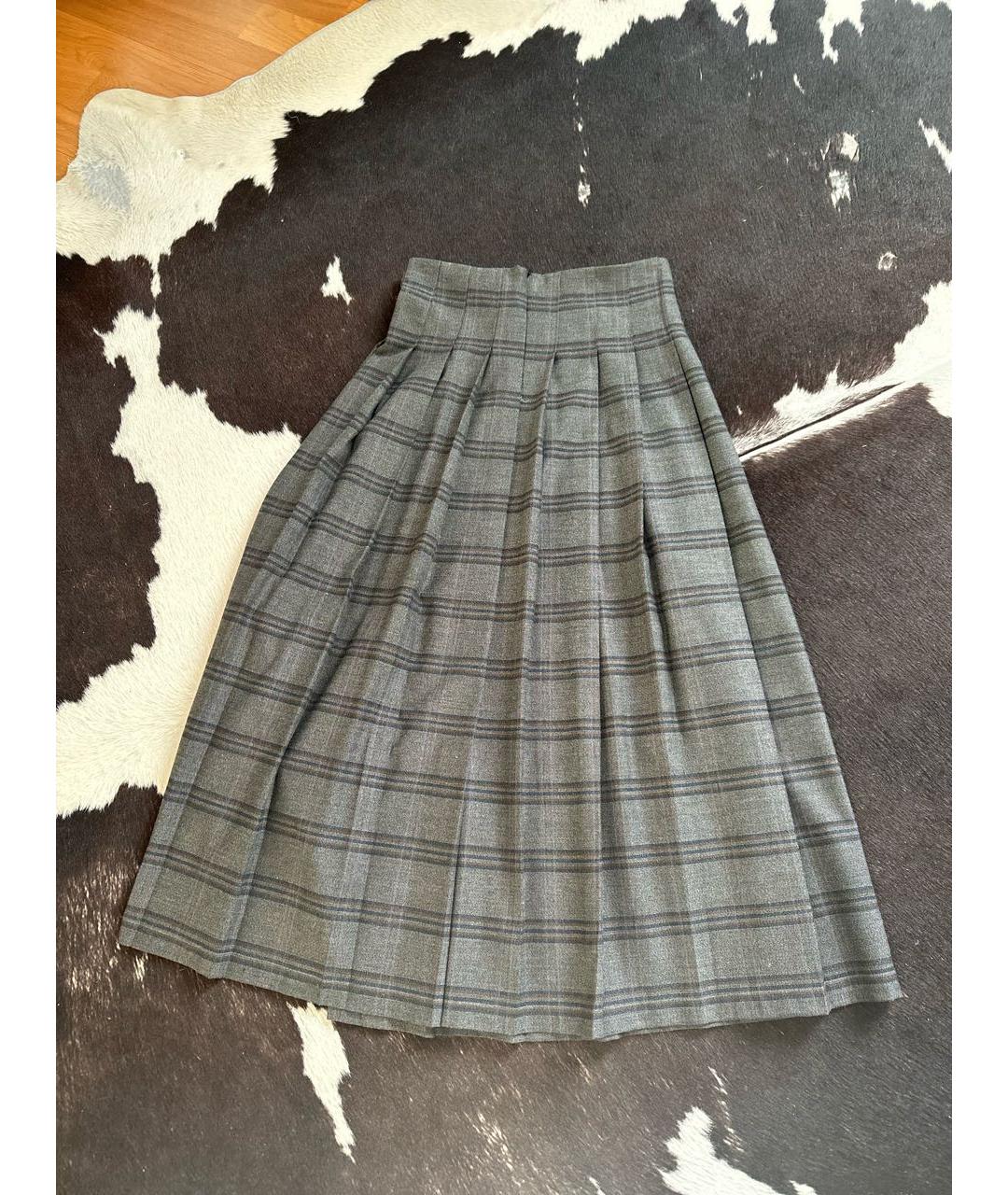 MASTERPEACE Серая полиэстеровая юбка макси, фото 4