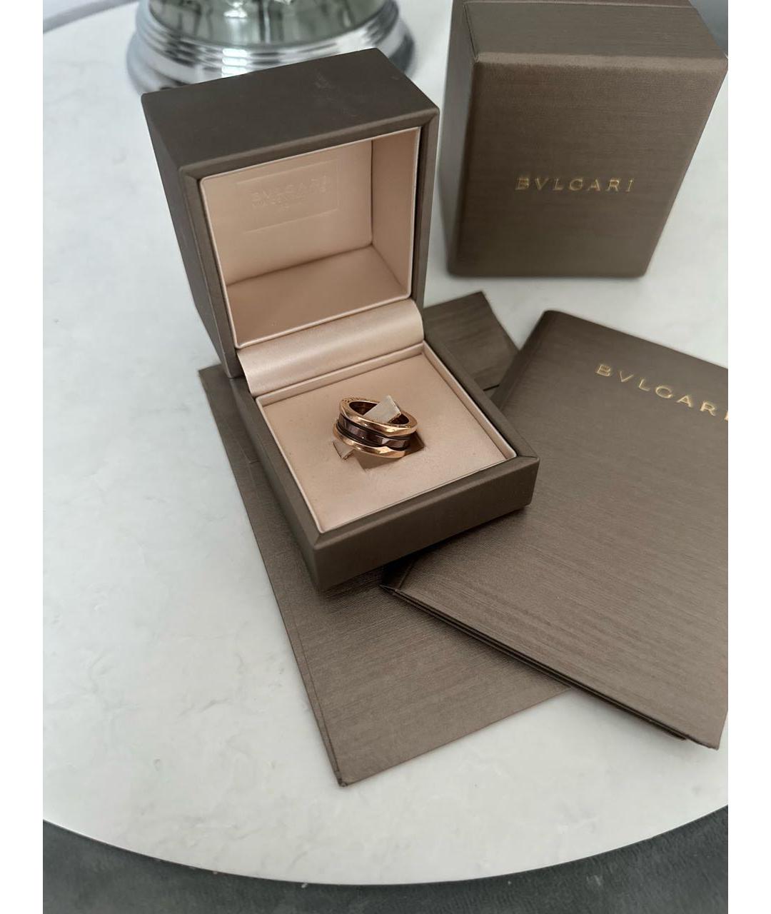 BVLGARI Золотое кольцо из розового золота, фото 2