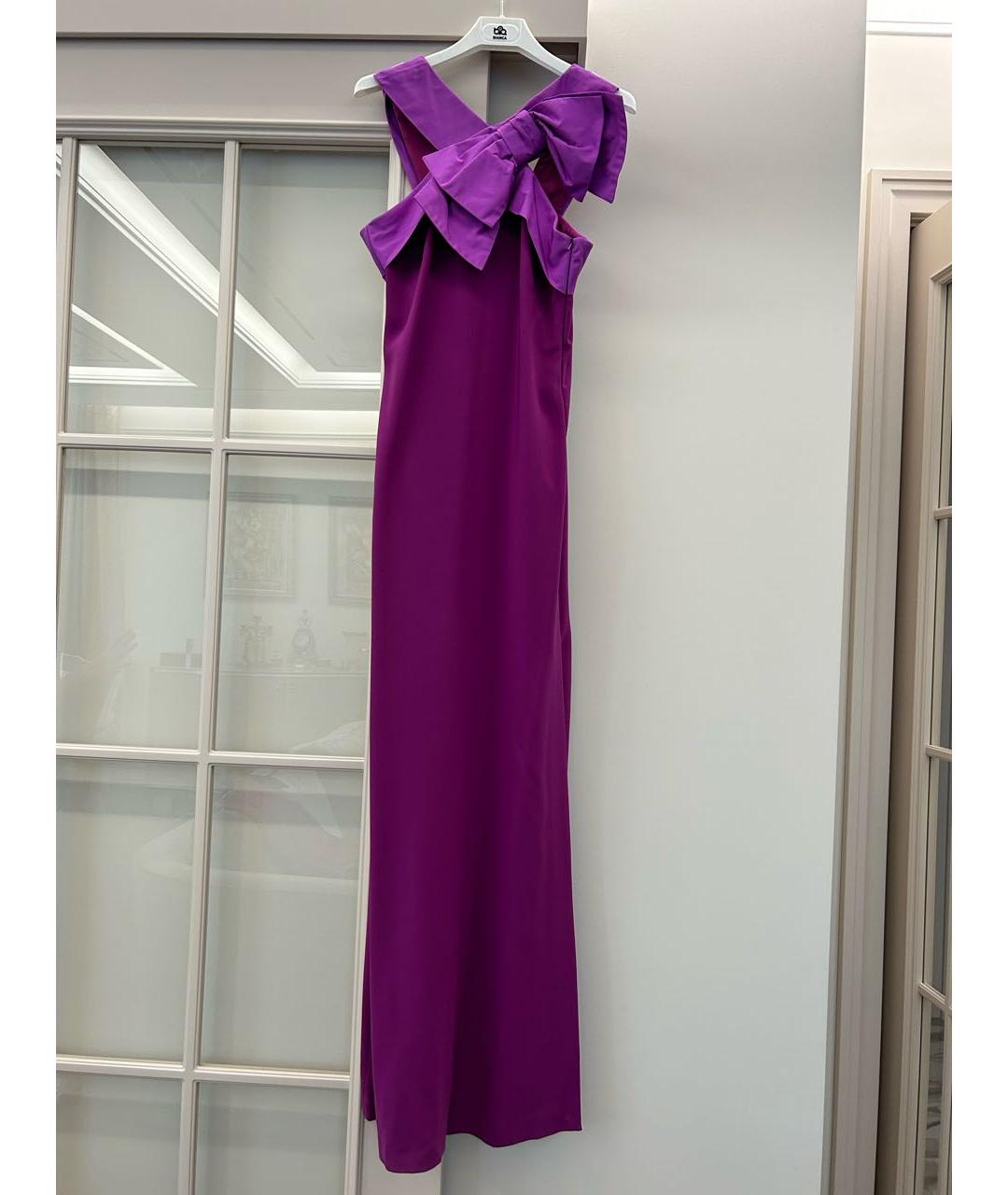 BOUTIQUE MOSCHINO Фиолетовое вечернее платье, фото 9