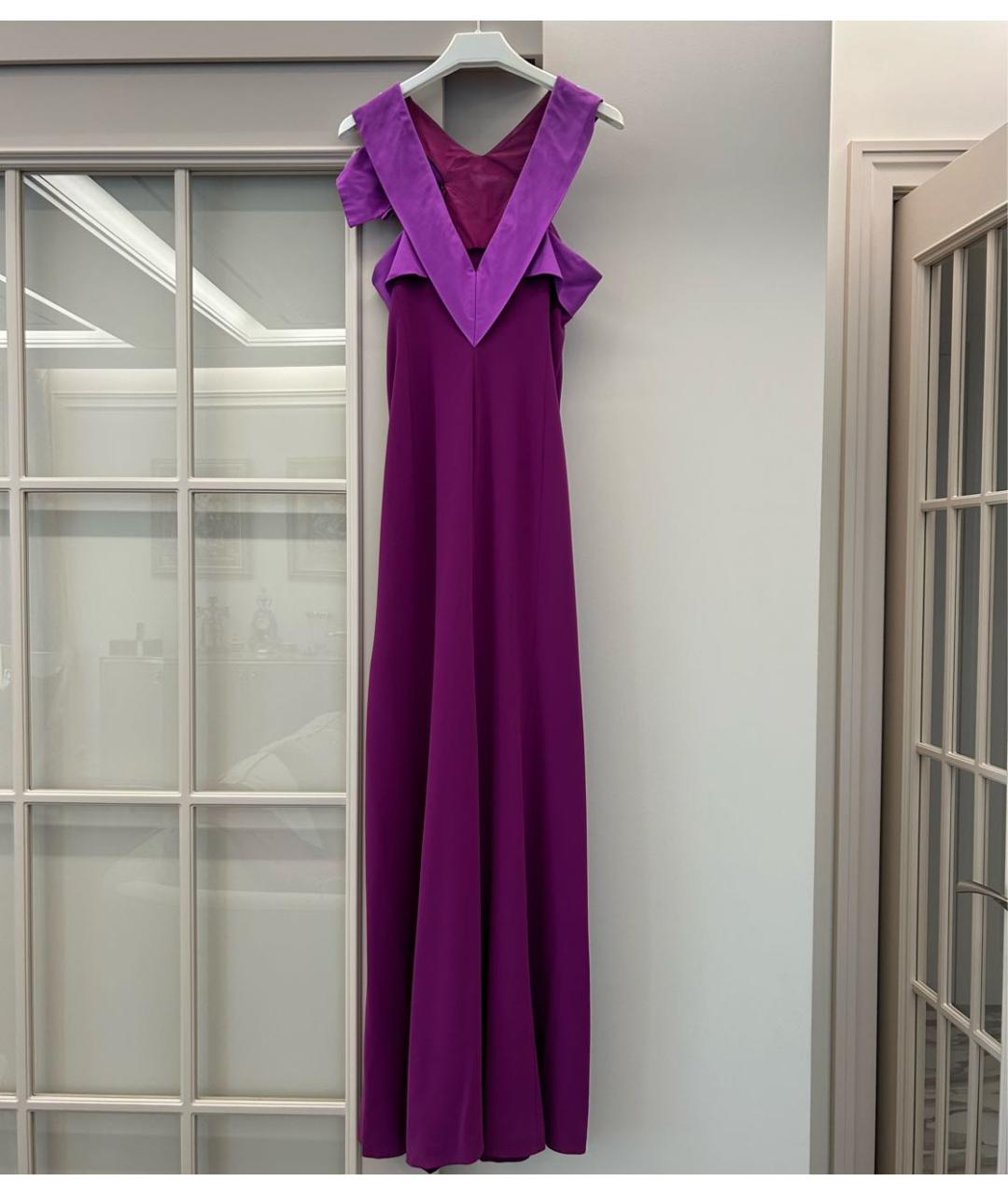 BOUTIQUE MOSCHINO Фиолетовое вечернее платье, фото 2