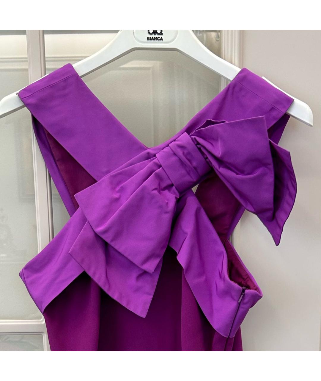 BOUTIQUE MOSCHINO Фиолетовое вечернее платье, фото 4