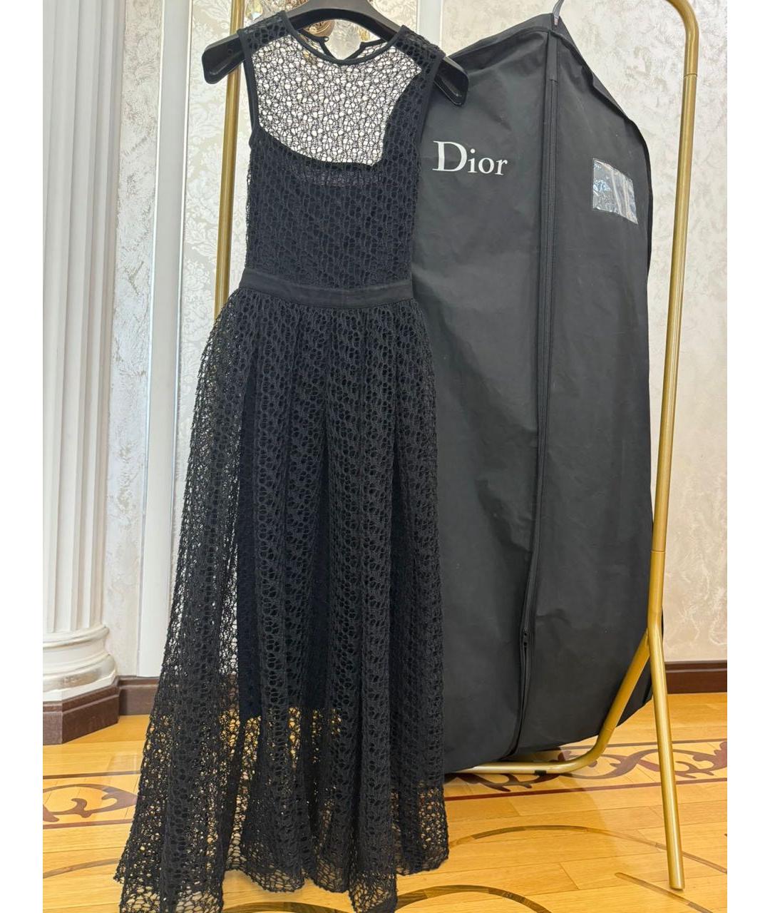 CHRISTIAN DIOR PRE-OWNED Черное вечернее платье, фото 2