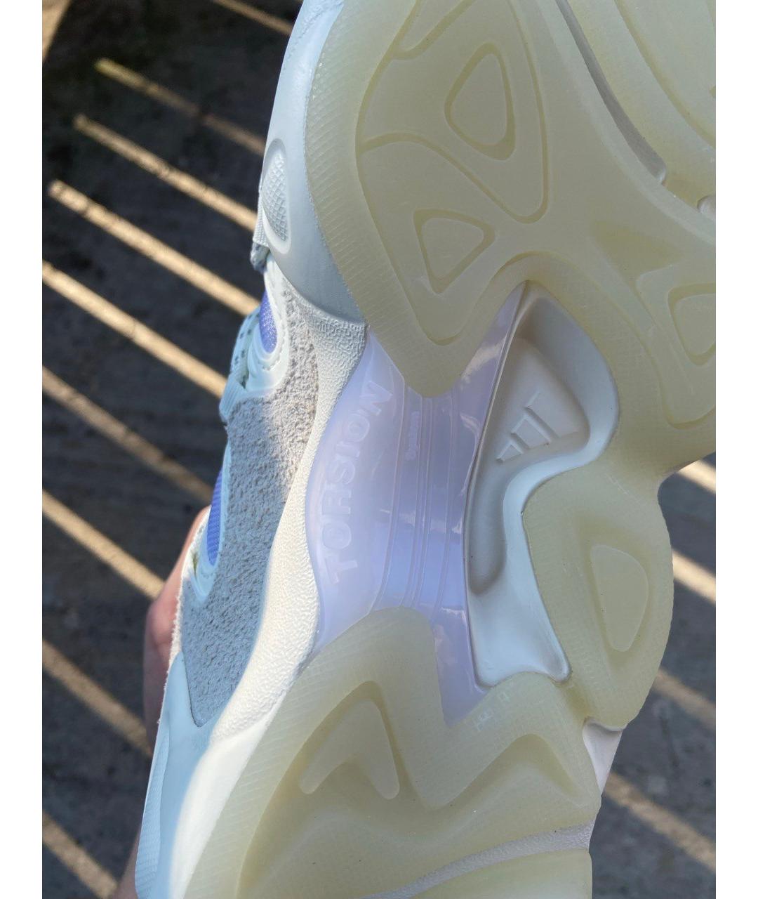 ADIDAS Бежевые синтетические кроссовки, фото 5