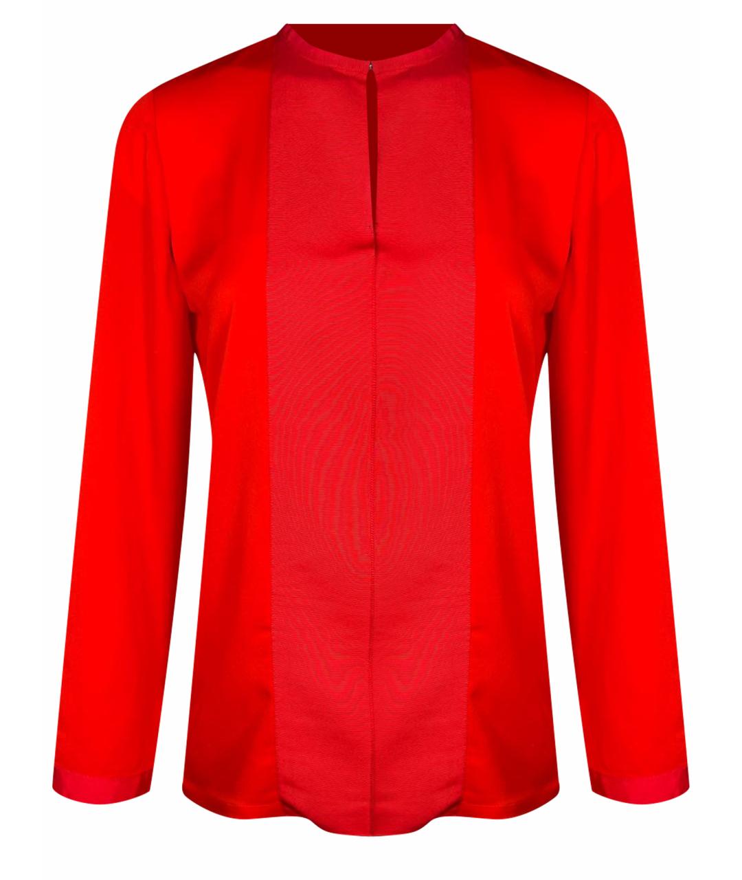 LANVIN Красная полиэстеровая блузы, фото 1