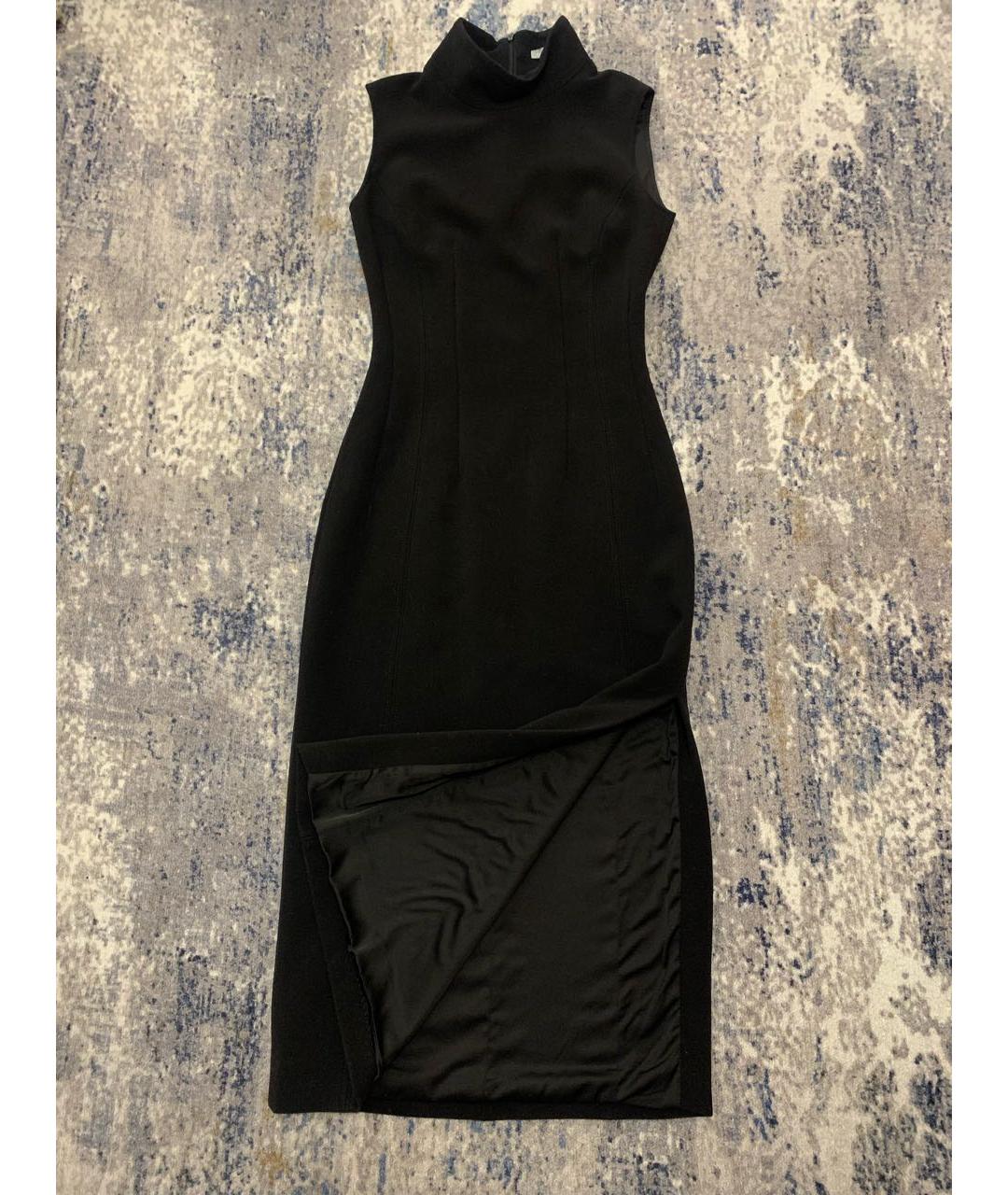 12 STOREEZ Черное вискозное коктейльное платье, фото 4