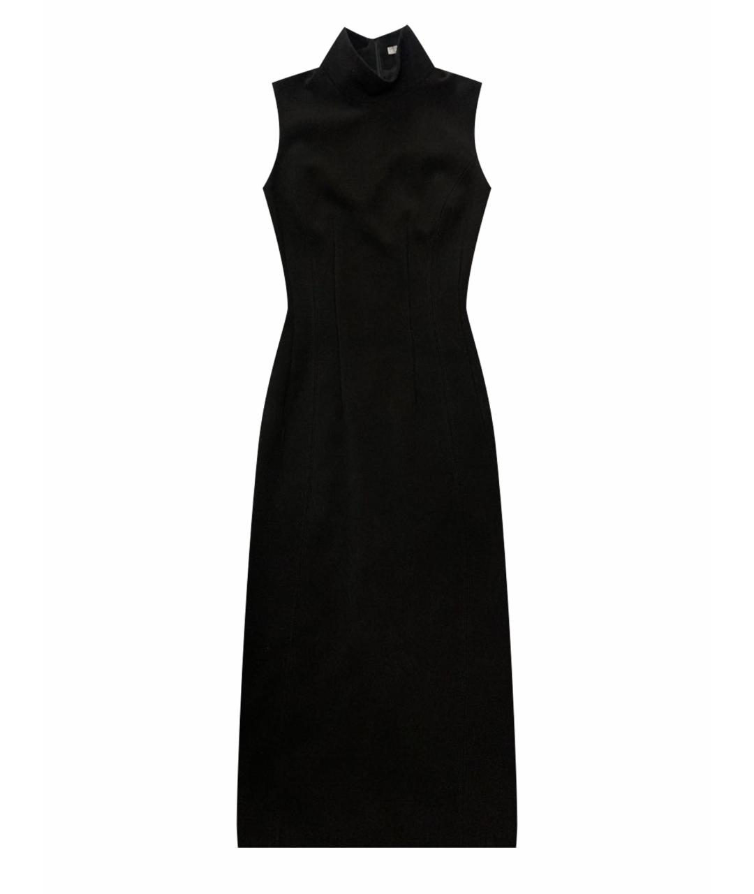 12 STOREEZ Черное вискозное коктейльное платье, фото 1