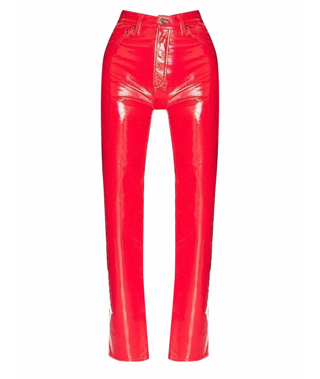 AGOLDE Красные прямые джинсы, фото 1