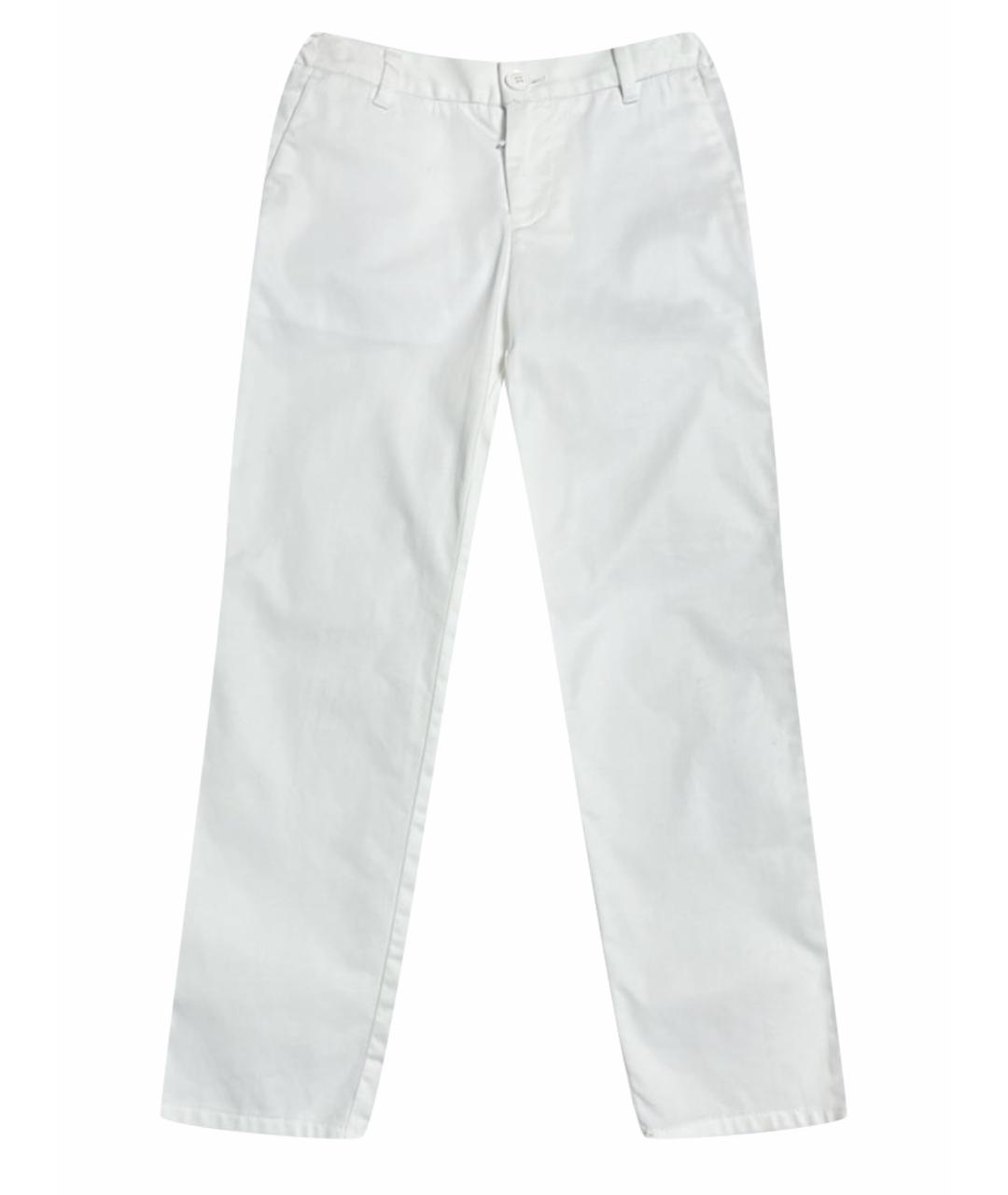 EMPORIO ARMANI Белые хлопковые брюки и шорты, фото 1
