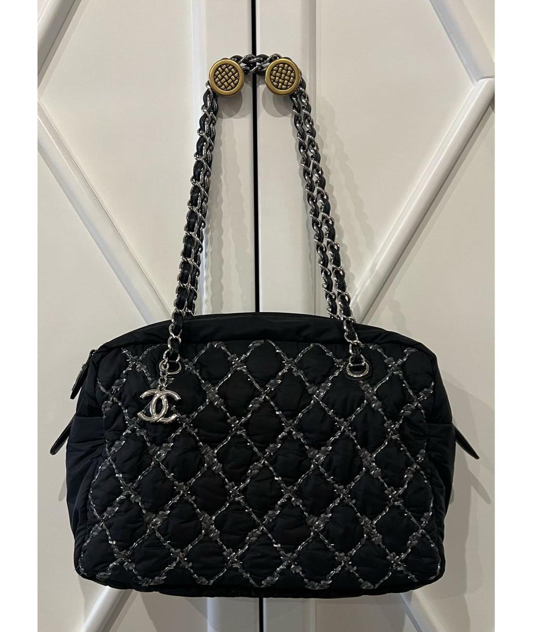 CHANEL PRE-OWNED Черная сумка тоут, фото 9