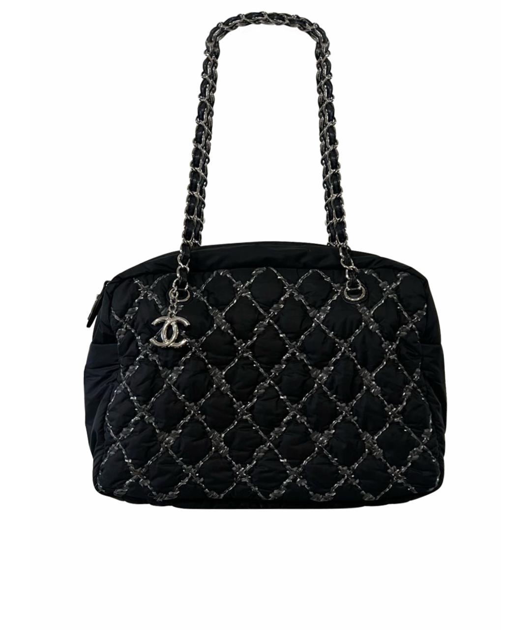 CHANEL PRE-OWNED Черная сумка тоут, фото 1