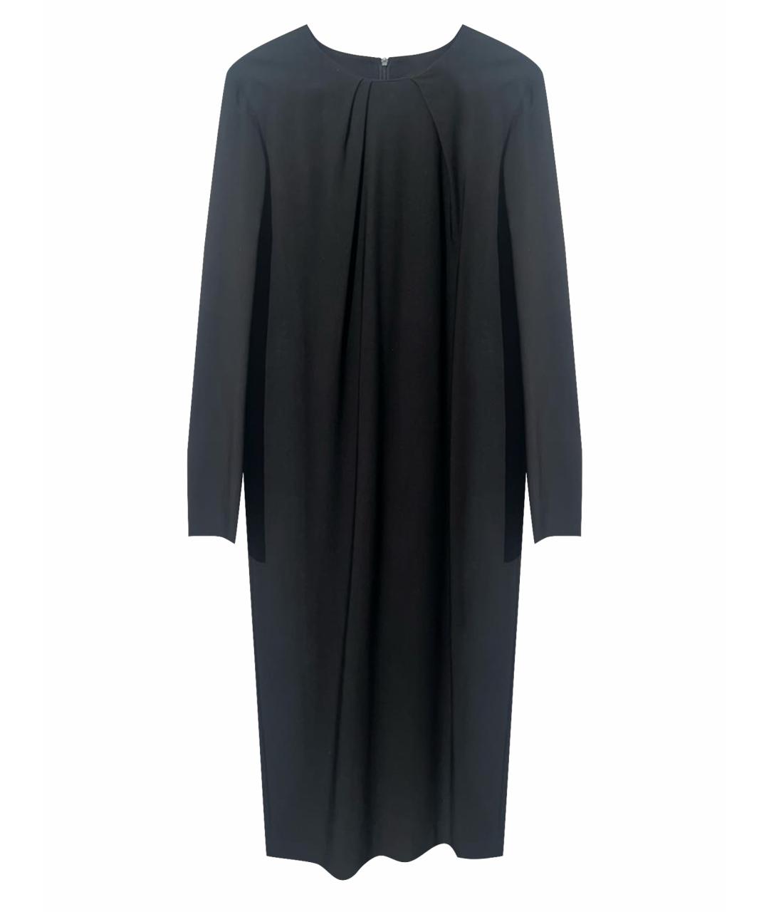 TOTEME Черное шелковое вечернее платье, фото 1