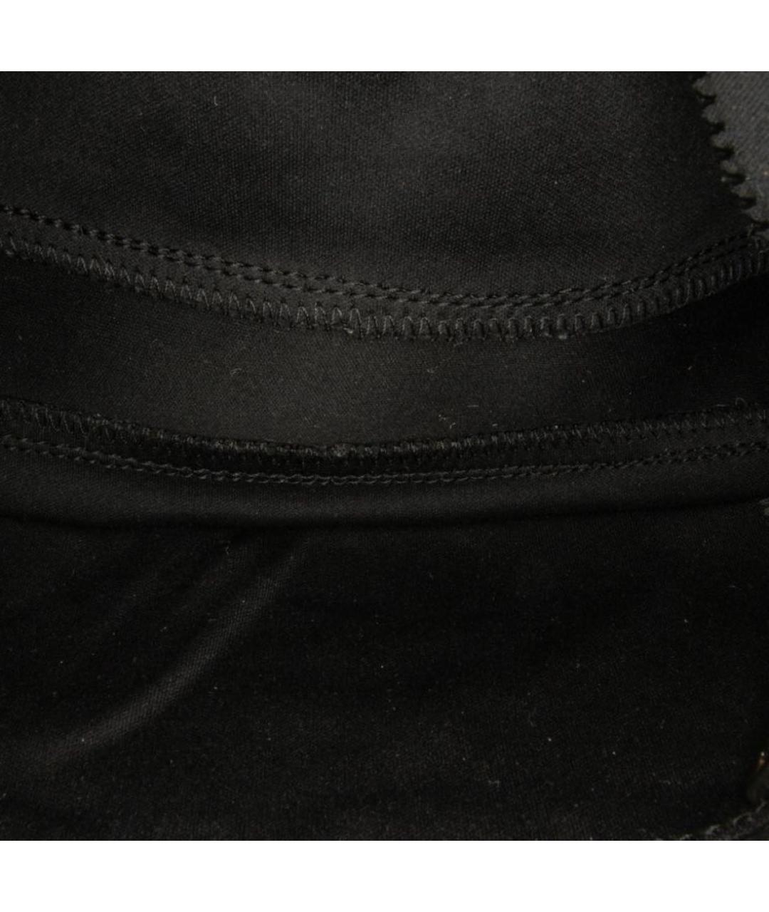FENDI Черная тканевая сумка с короткими ручками, фото 7