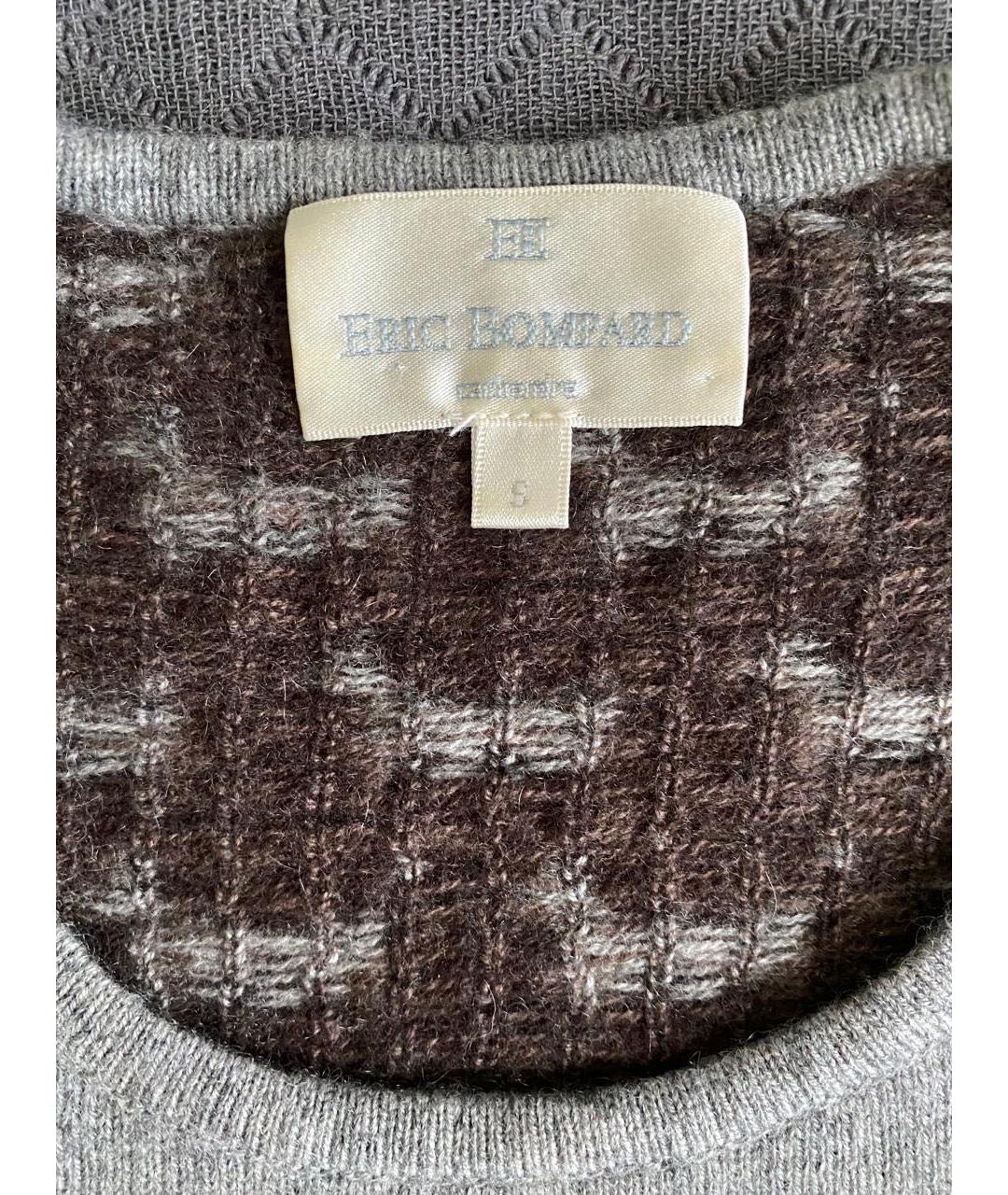 ERIC BOMPARD Серый кашемировый джемпер / свитер, фото 3