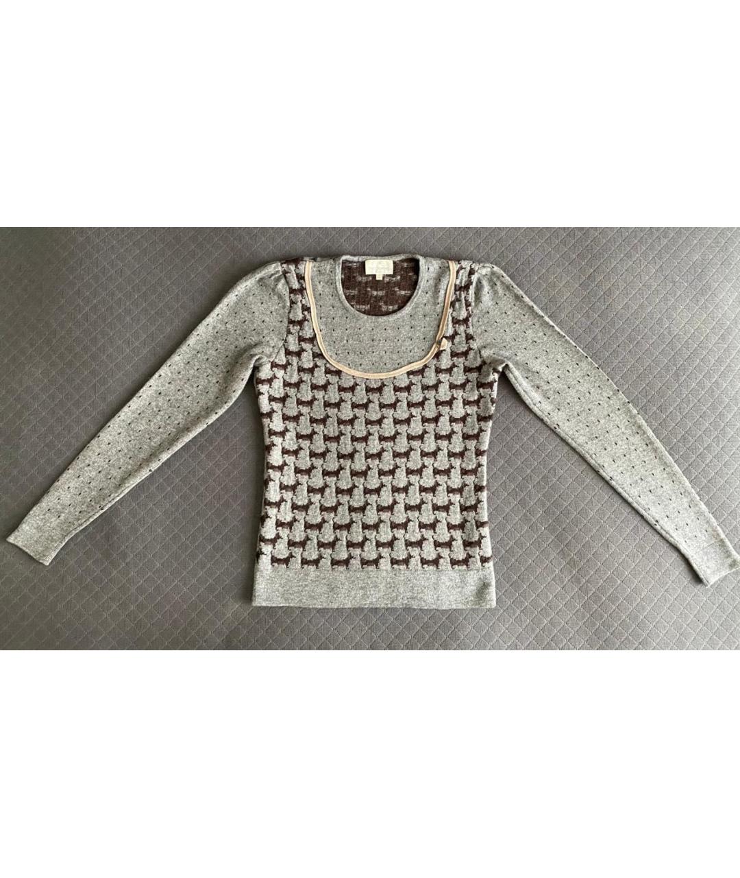 ERIC BOMPARD Серый кашемировый джемпер / свитер, фото 6
