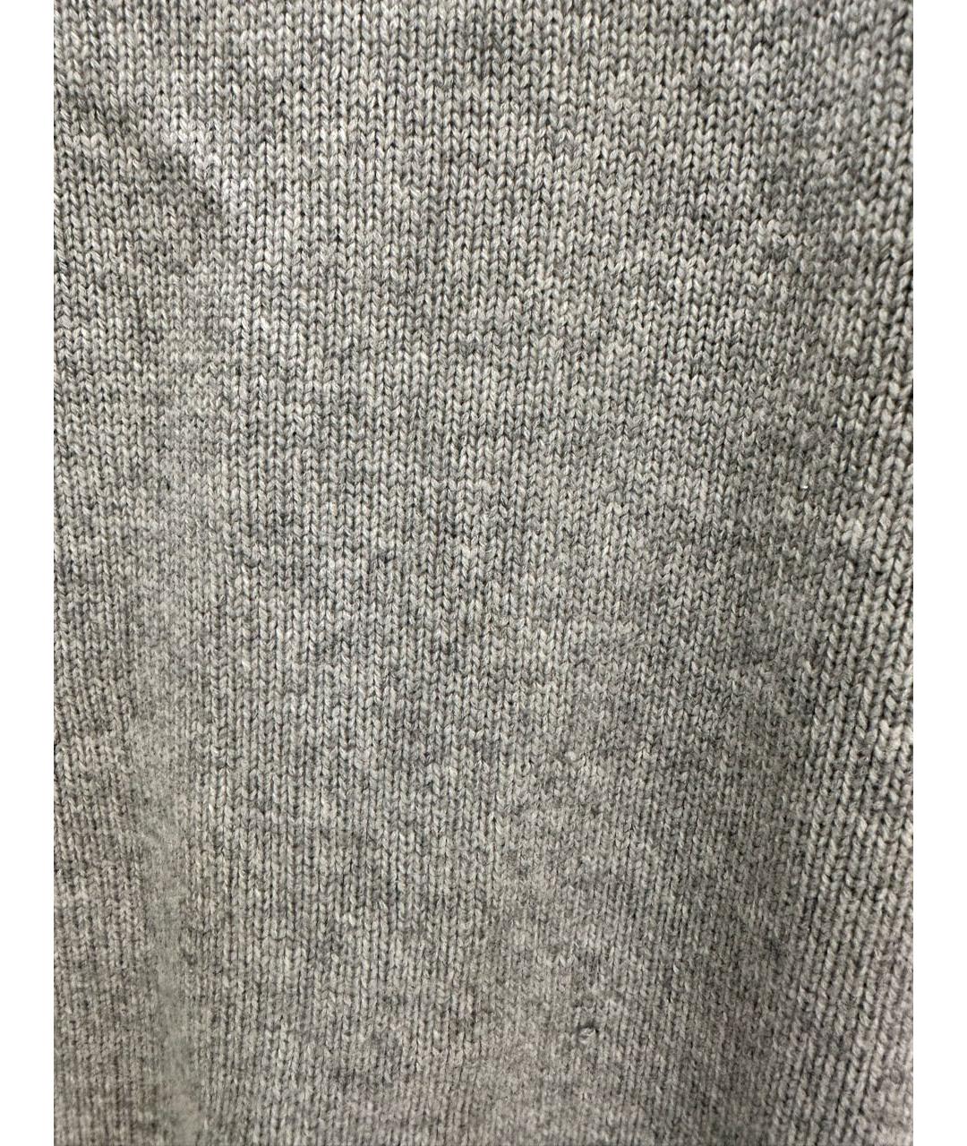 CHLOE Серый кашемировый джемпер / свитер, фото 4