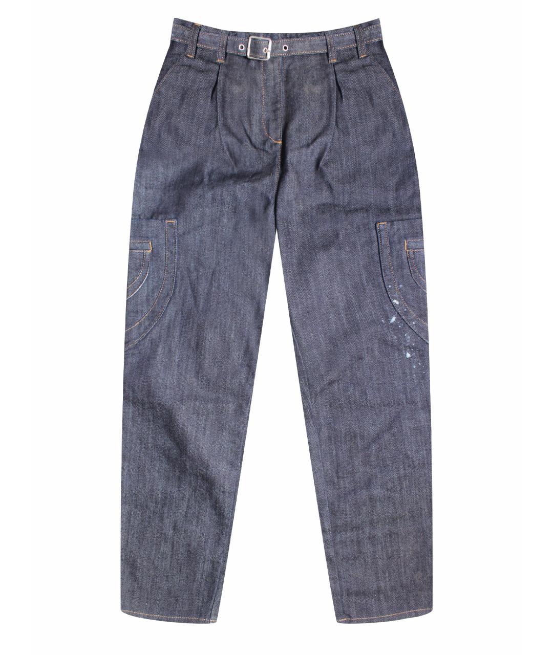 JUST CAVALLI Серые хлопко-эластановые джинсы слим, фото 11