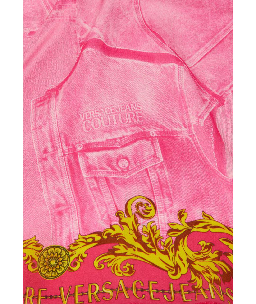 VERSACE JEANS COUTURE Розовый платок, фото 2