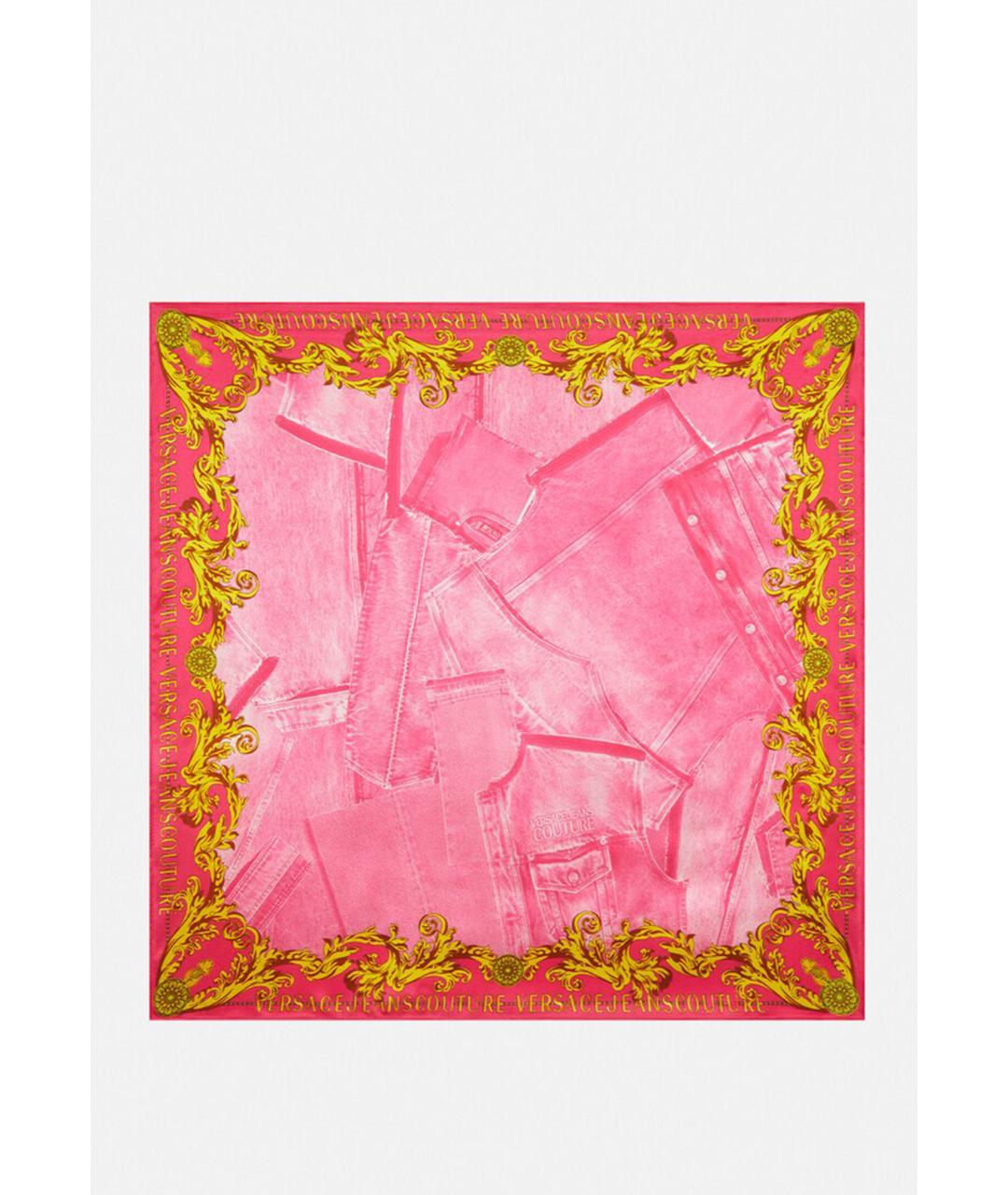 VERSACE JEANS COUTURE Розовый платок, фото 3