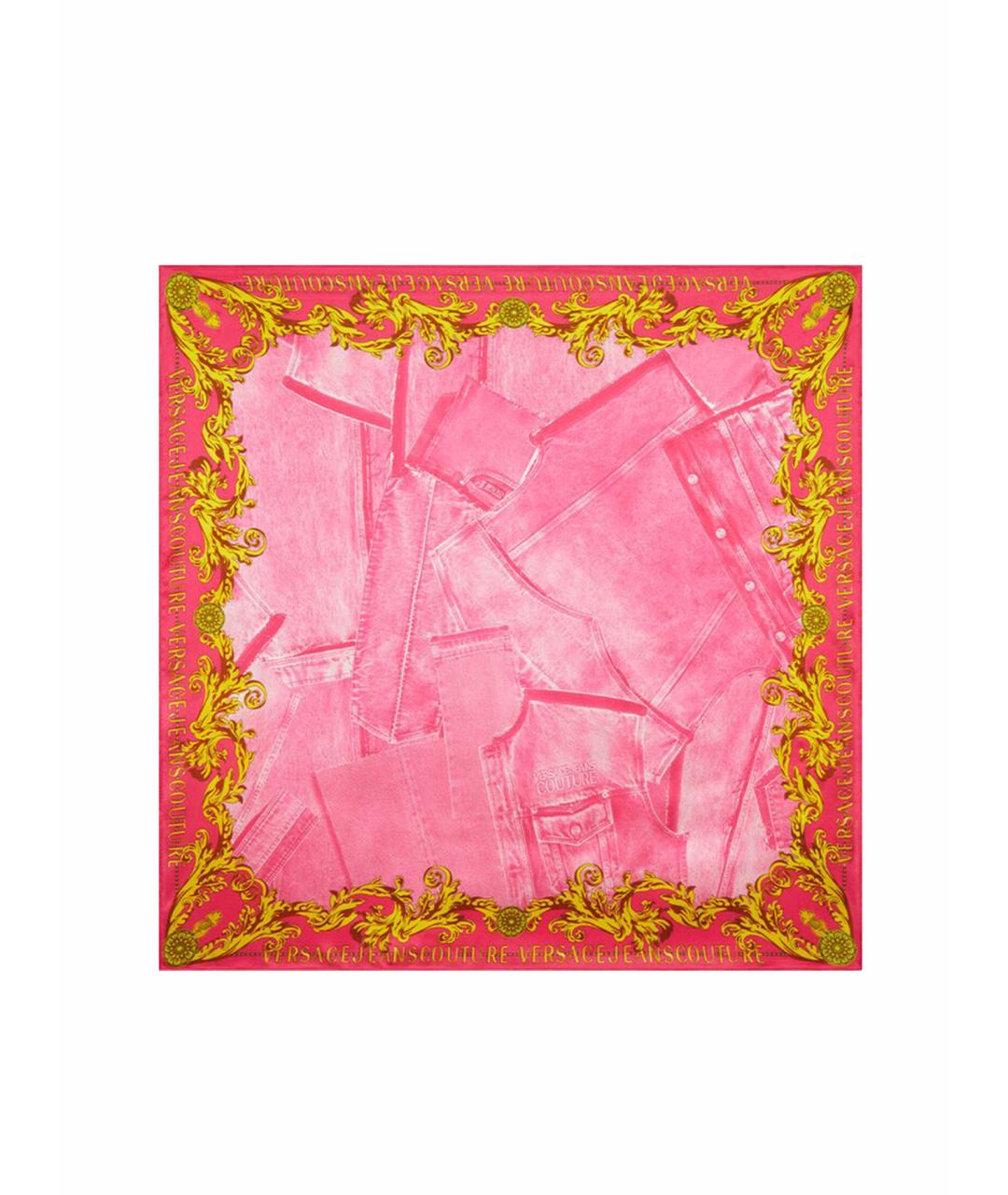 VERSACE JEANS COUTURE Розовый платок, фото 1