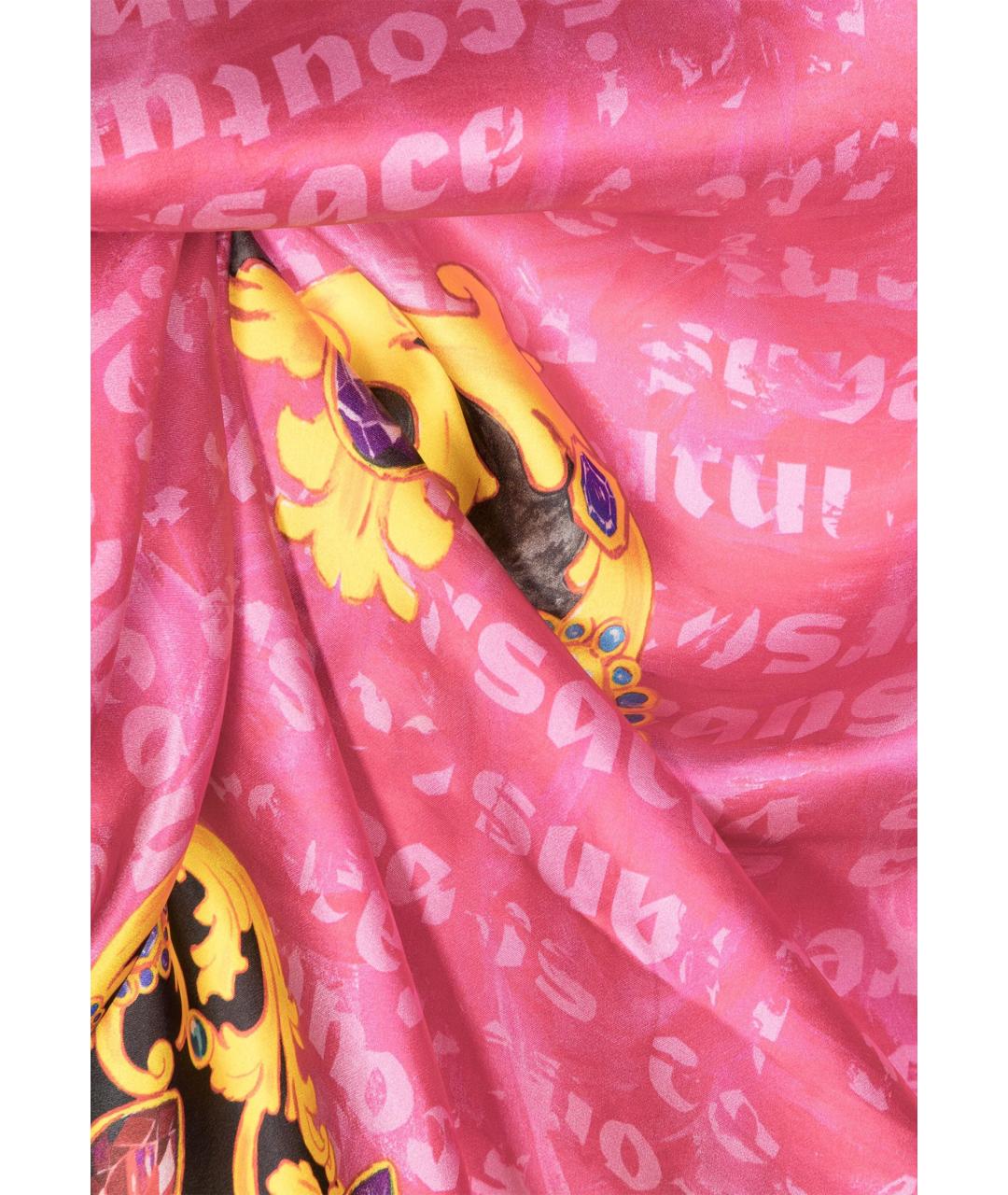 VERSACE JEANS COUTURE Розовый платок, фото 2